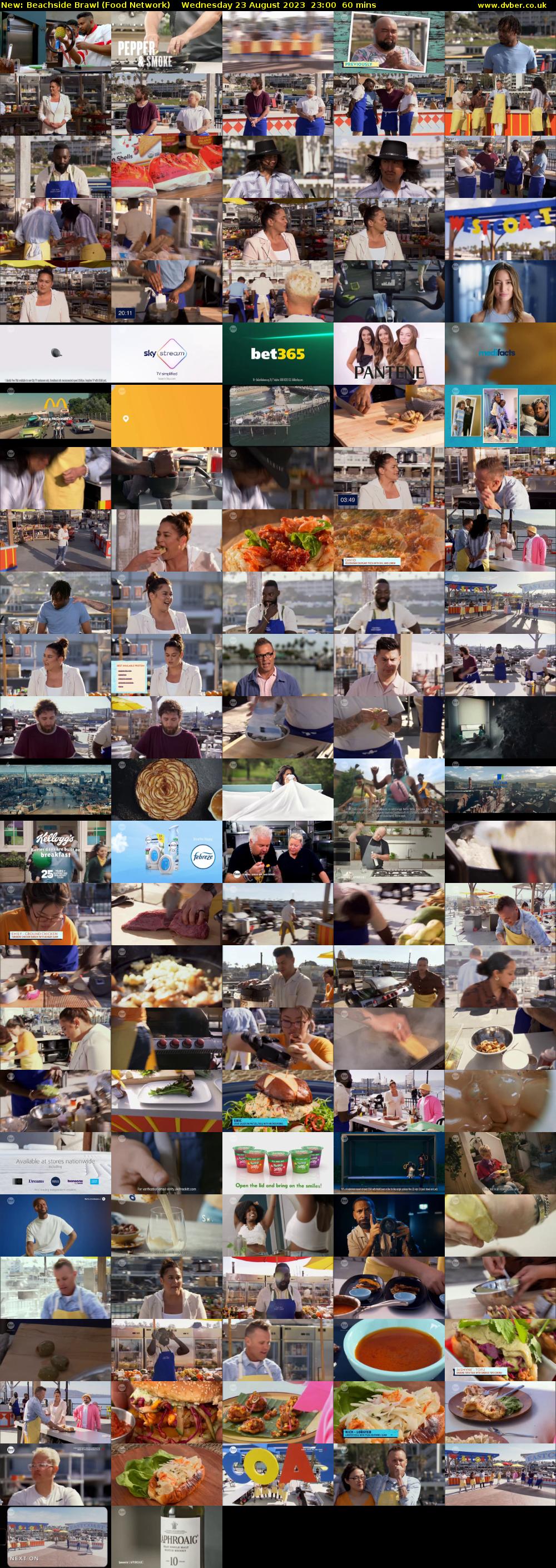Beachside Brawl (Food Network) Wednesday 23 August 2023 23:00 - 00:00