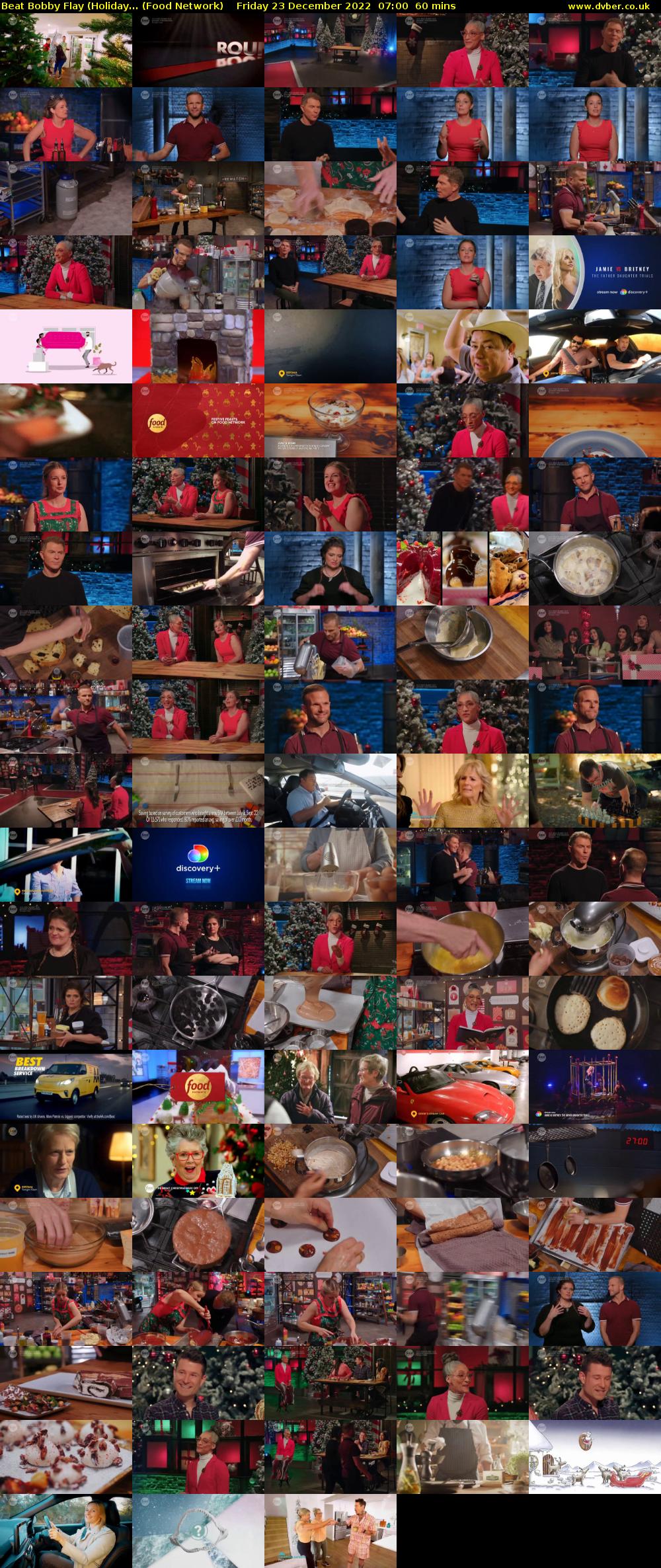 Beat Bobby Flay (Holiday... (Food Network) Friday 23 December 2022 07:00 - 08:00
