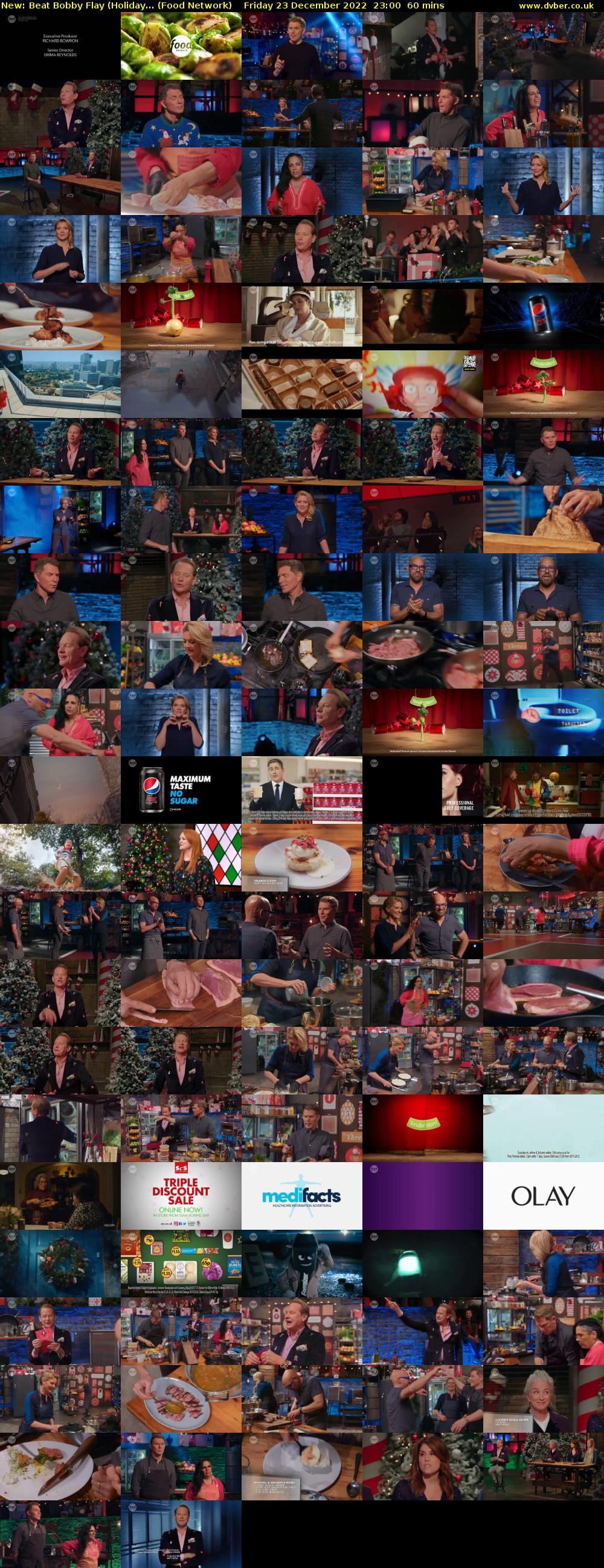 Beat Bobby Flay (Holiday... (Food Network) Friday 23 December 2022 23:00 - 00:00