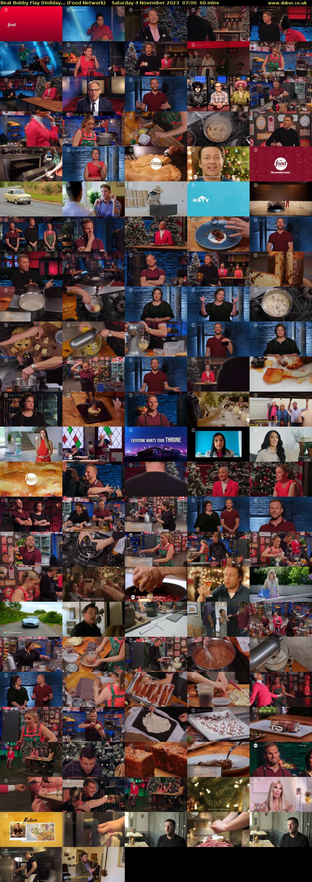 Beat Bobby Flay (Holiday... (Food Network) Saturday 4 November 2023 07:00 - 08:00