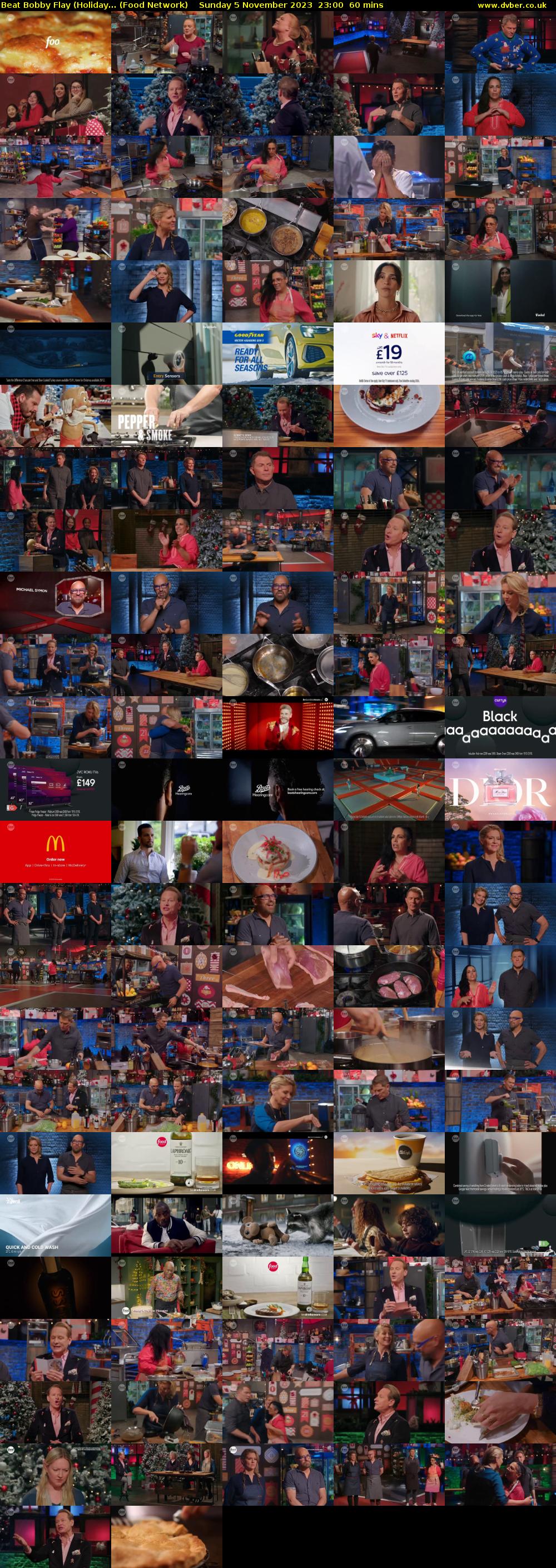 Beat Bobby Flay (Holiday... (Food Network) Sunday 5 November 2023 23:00 - 00:00