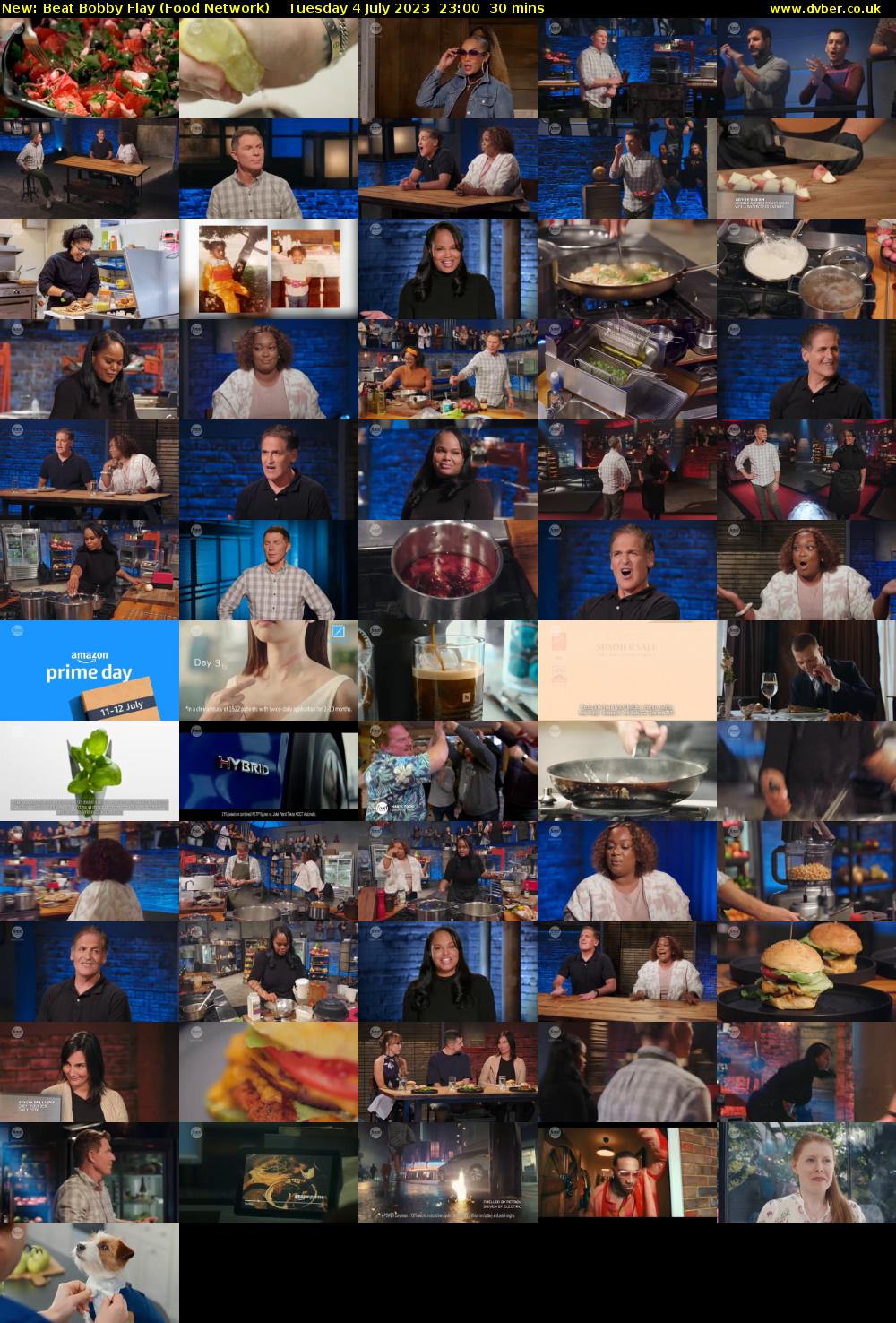 Beat Bobby Flay (Food Network) Tuesday 4 July 2023 23:00 - 23:30