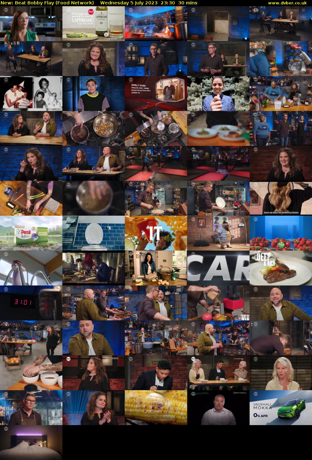 Beat Bobby Flay (Food Network) Wednesday 5 July 2023 23:30 - 00:00