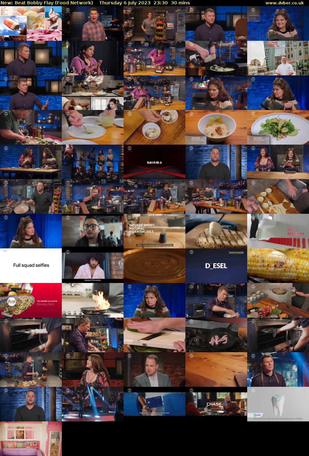Beat Bobby Flay (Food Network) Thursday 6 July 2023 23:30 - 00:00