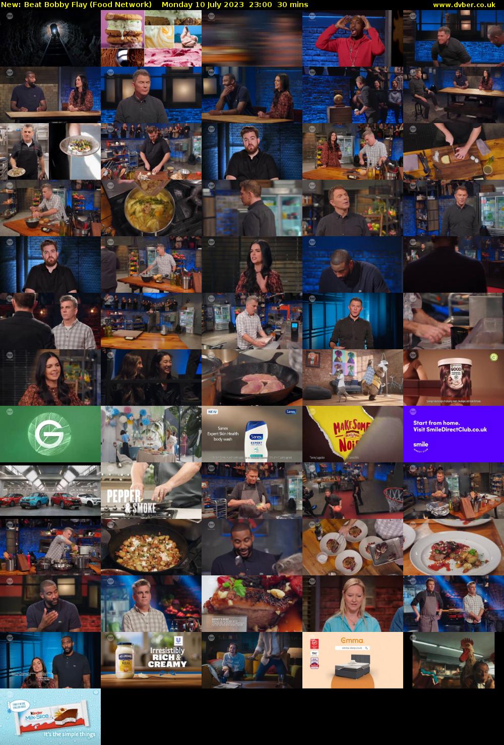 Beat Bobby Flay (Food Network) Monday 10 July 2023 23:00 - 23:30