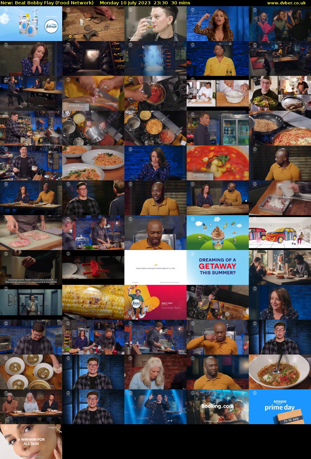 Beat Bobby Flay (Food Network) Monday 10 July 2023 23:30 - 00:00