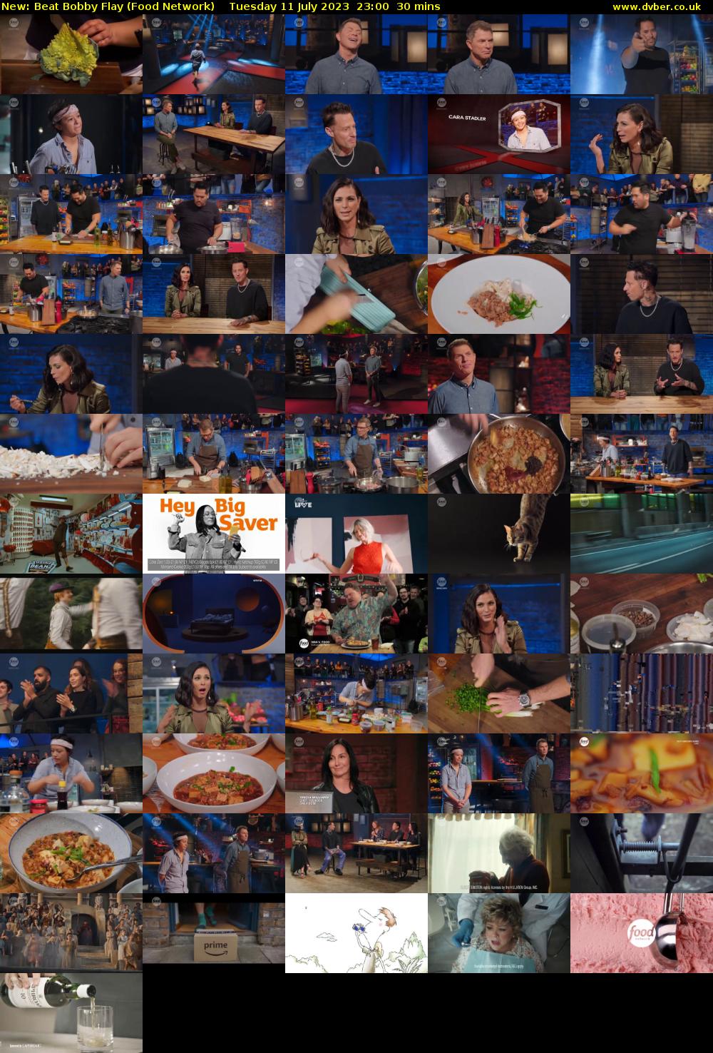 Beat Bobby Flay (Food Network) Tuesday 11 July 2023 23:00 - 23:30