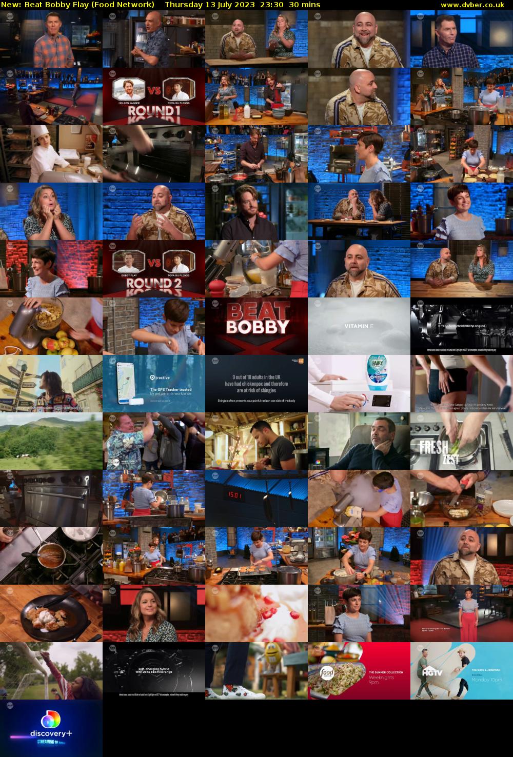 Beat Bobby Flay (Food Network) Thursday 13 July 2023 23:30 - 00:00