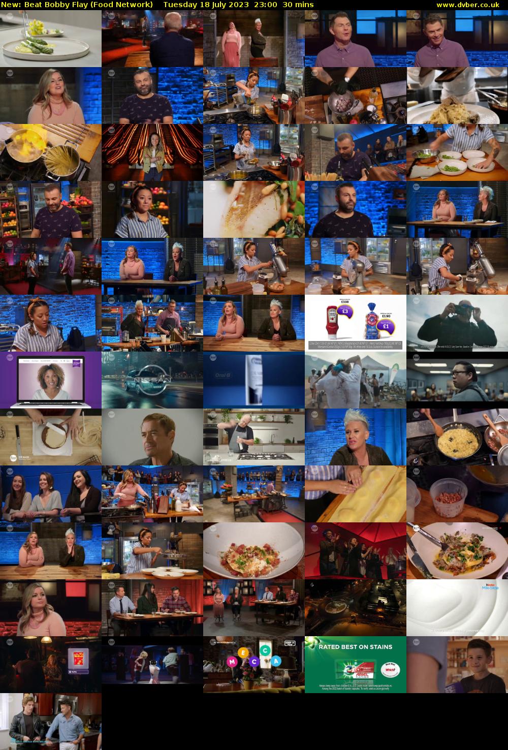 Beat Bobby Flay (Food Network) Tuesday 18 July 2023 23:00 - 23:30