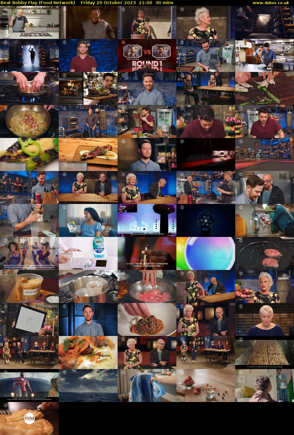 Beat Bobby Flay (Food Network) Friday 20 October 2023 21:00 - 21:30