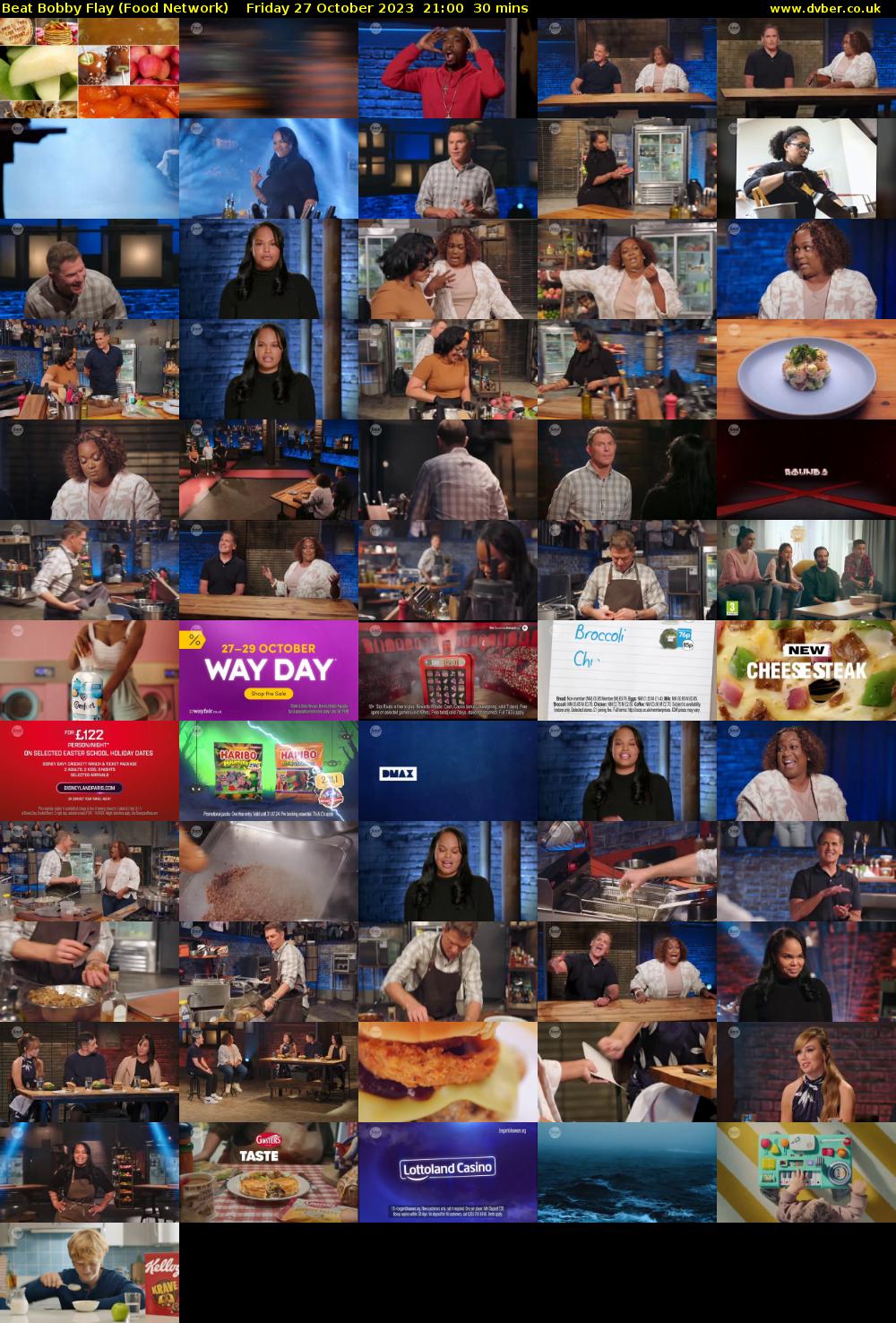 Beat Bobby Flay (Food Network) Friday 27 October 2023 21:00 - 21:30