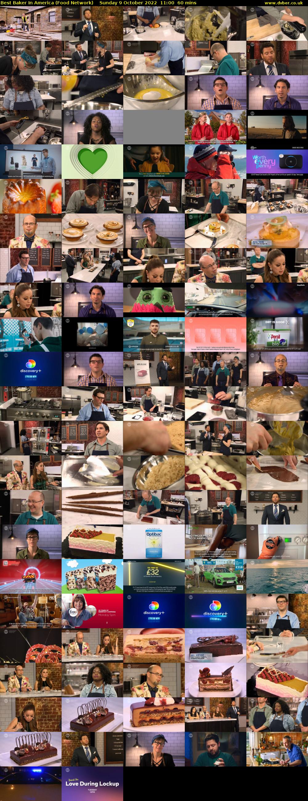 Best Baker In America (Food Network) Sunday 9 October 2022 11:00 - 12:00