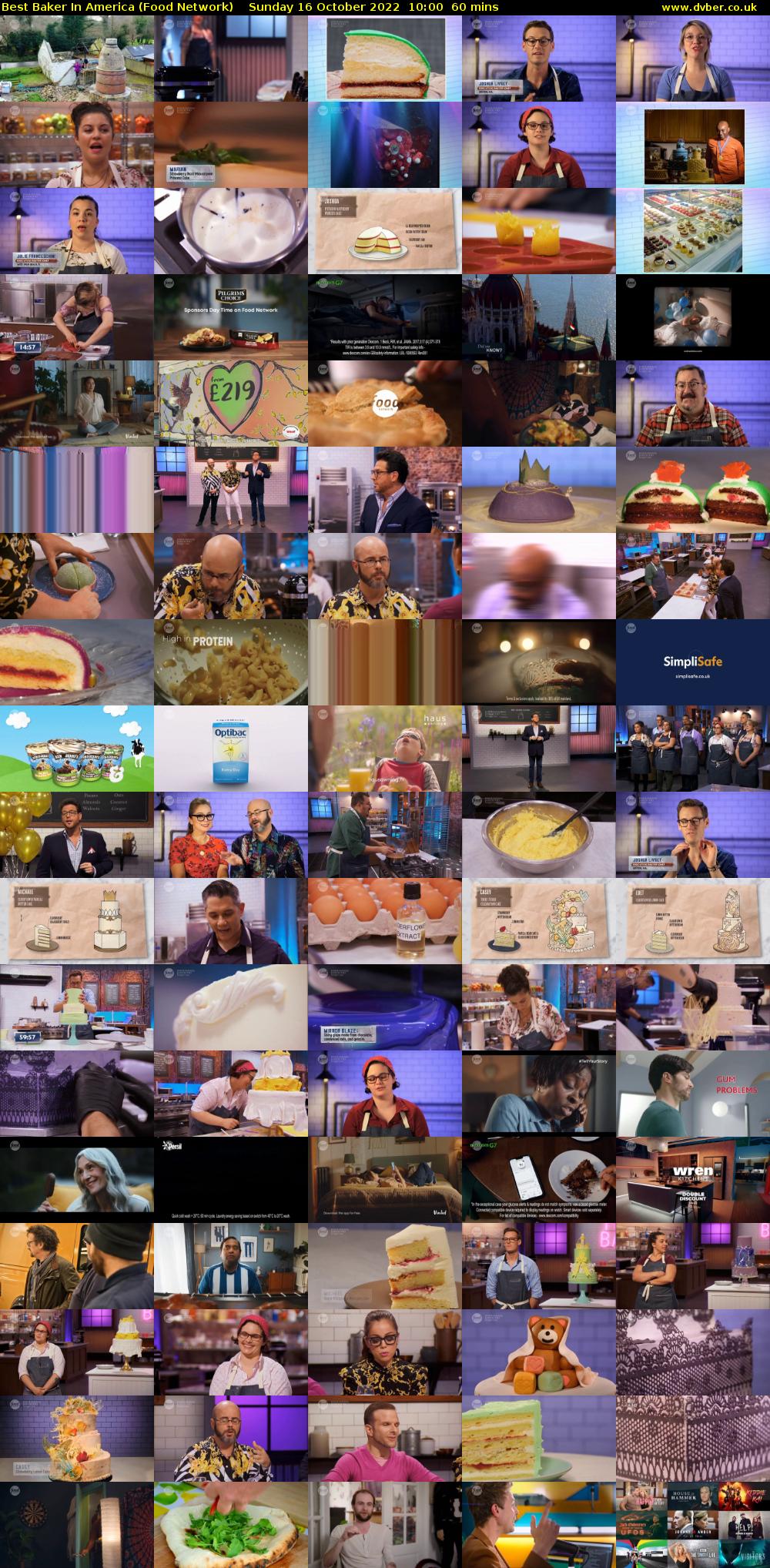 Best Baker In America (Food Network) Sunday 16 October 2022 10:00 - 11:00
