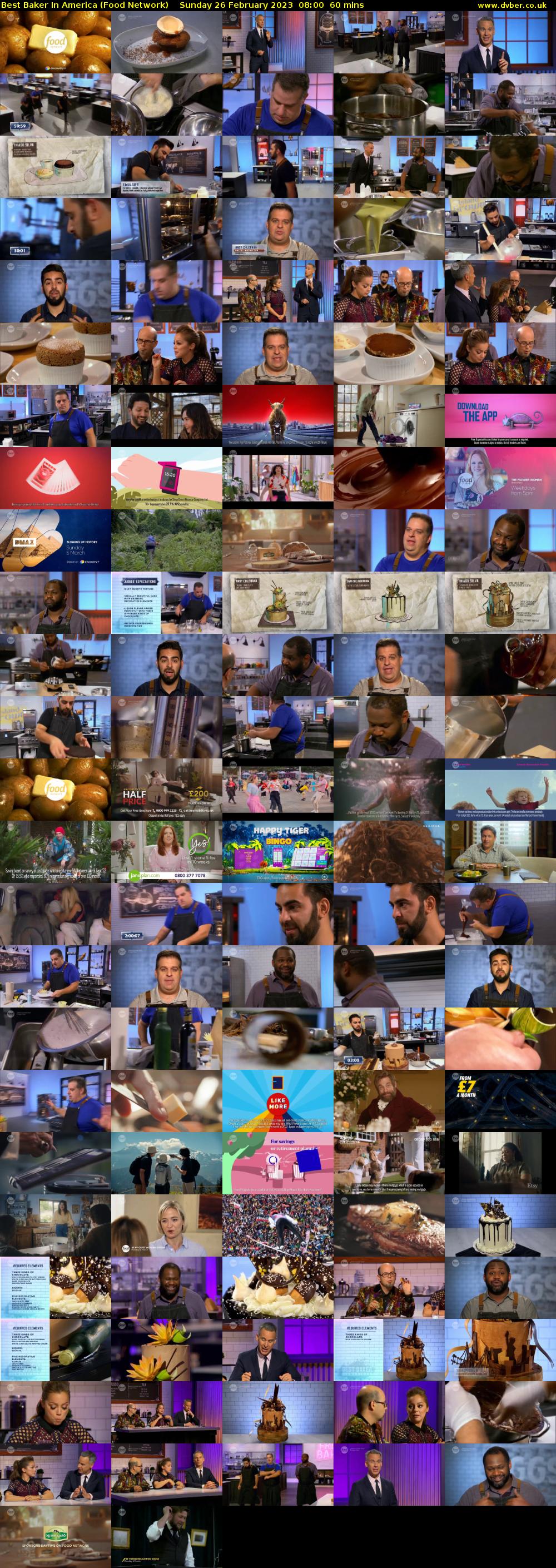 Best Baker In America (Food Network) Sunday 26 February 2023 08:00 - 09:00