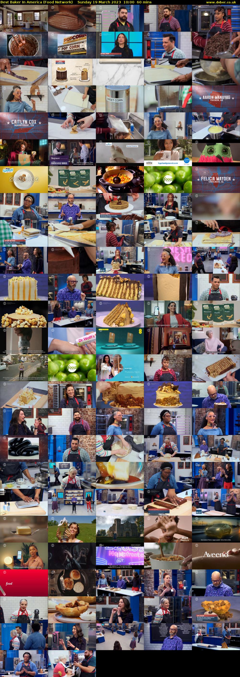 Best Baker In America (Food Network) Sunday 19 March 2023 10:00 - 11:00