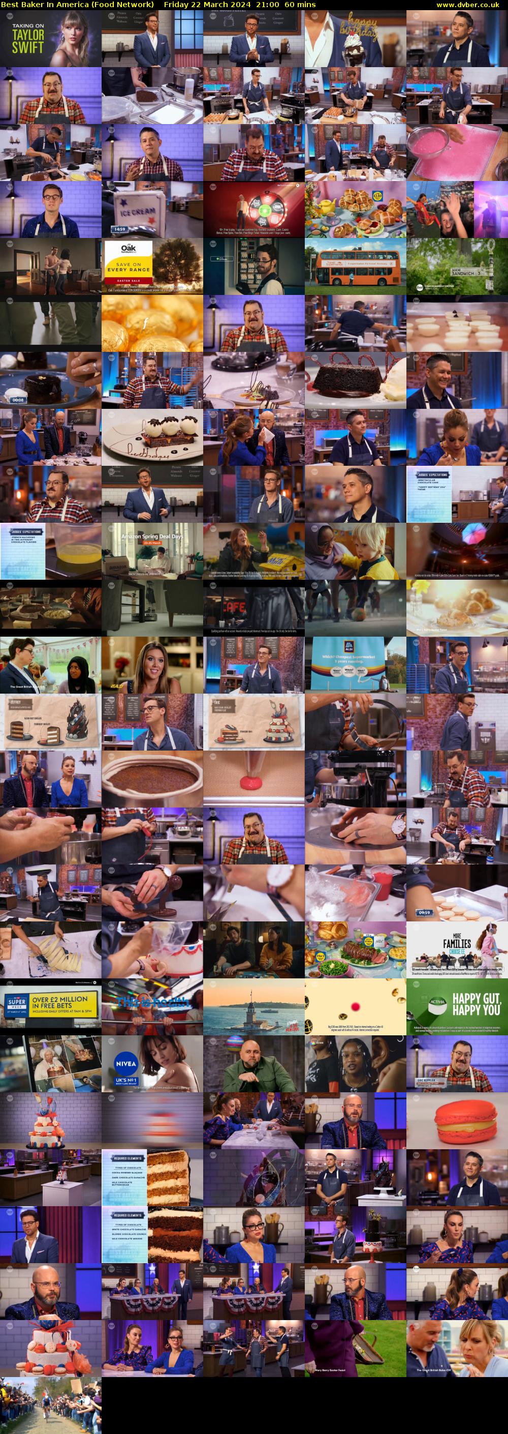 Best Baker In America (Food Network) Friday 22 March 2024 21:00 - 22:00