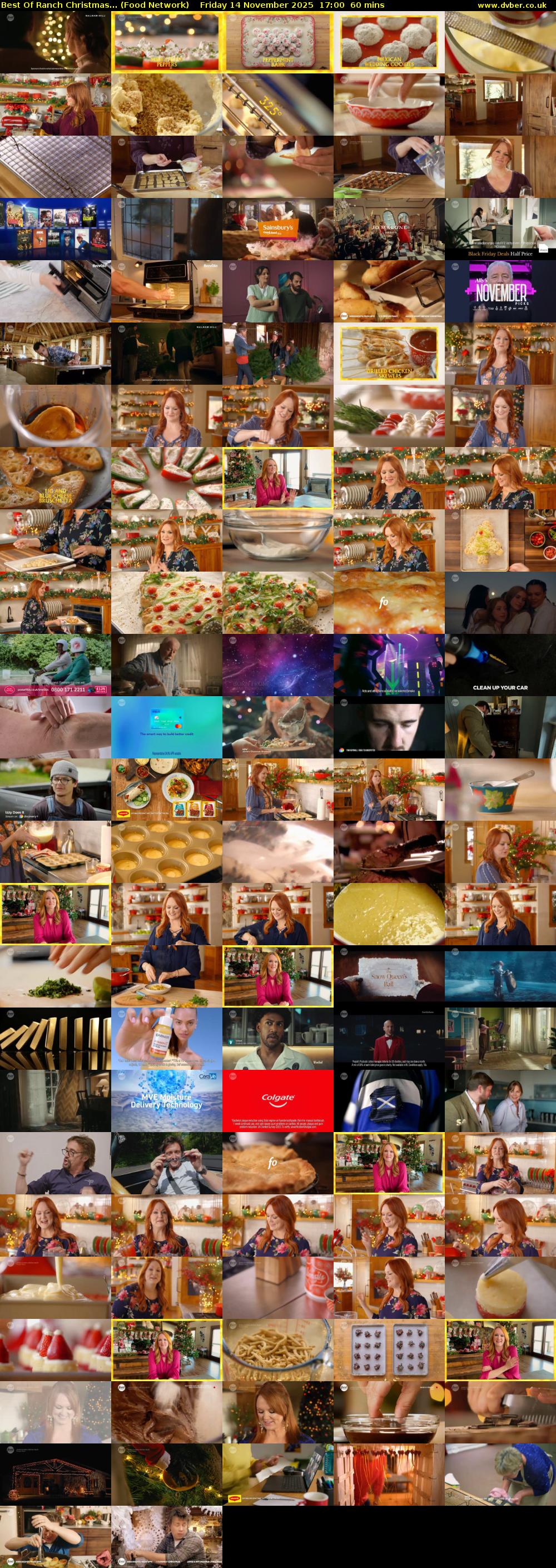 Best Of Ranch Christmas... (Food Network) Friday 14 November 2025 17:00 - 18:00