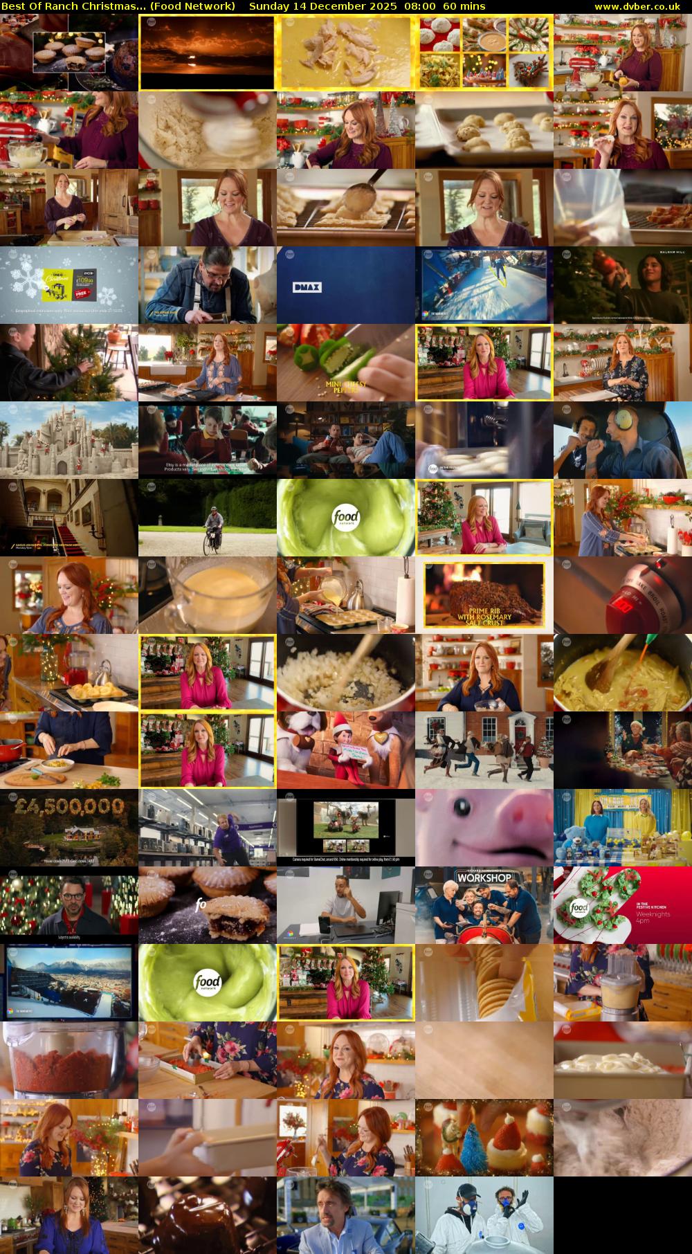 Best Of Ranch Christmas... (Food Network) Sunday 14 December 2025 08:00 - 09:00