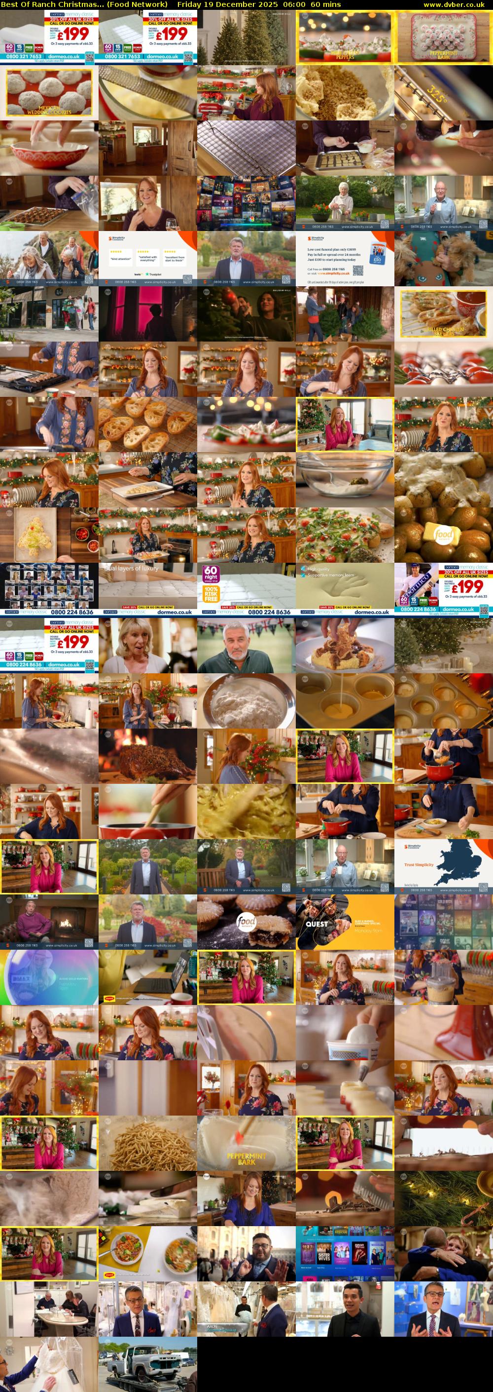 Best Of Ranch Christmas... (Food Network) Friday 19 December 2025 06:00 - 07:00