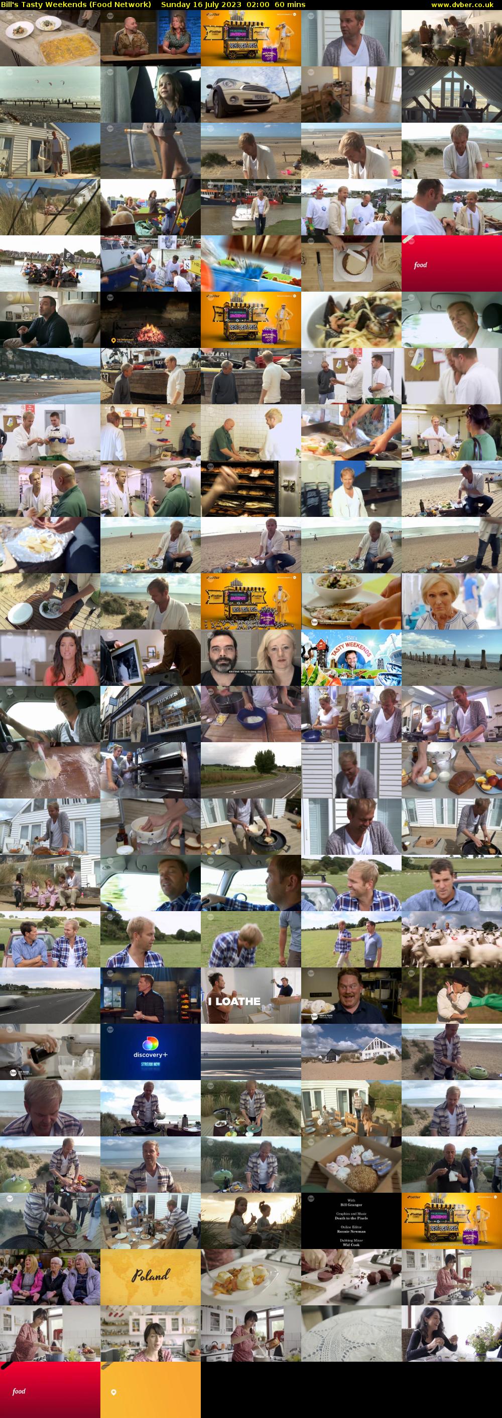 Bill's Tasty Weekends (Food Network) Sunday 16 July 2023 02:00 - 03:00