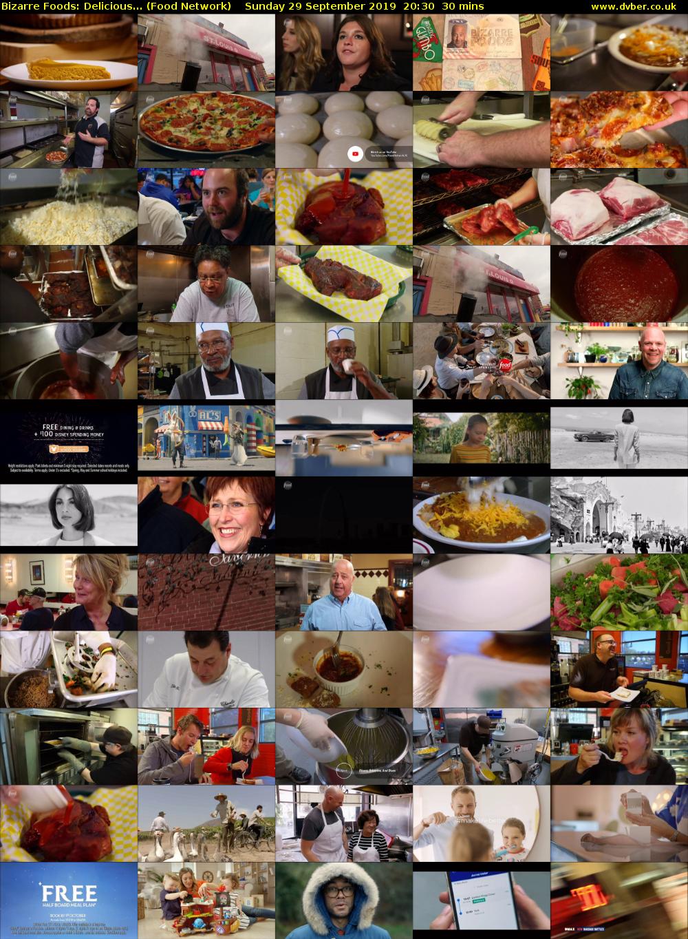 Bizarre Foods: Delicious... (Food Network) Sunday 29 September 2019 20:30 - 21:00