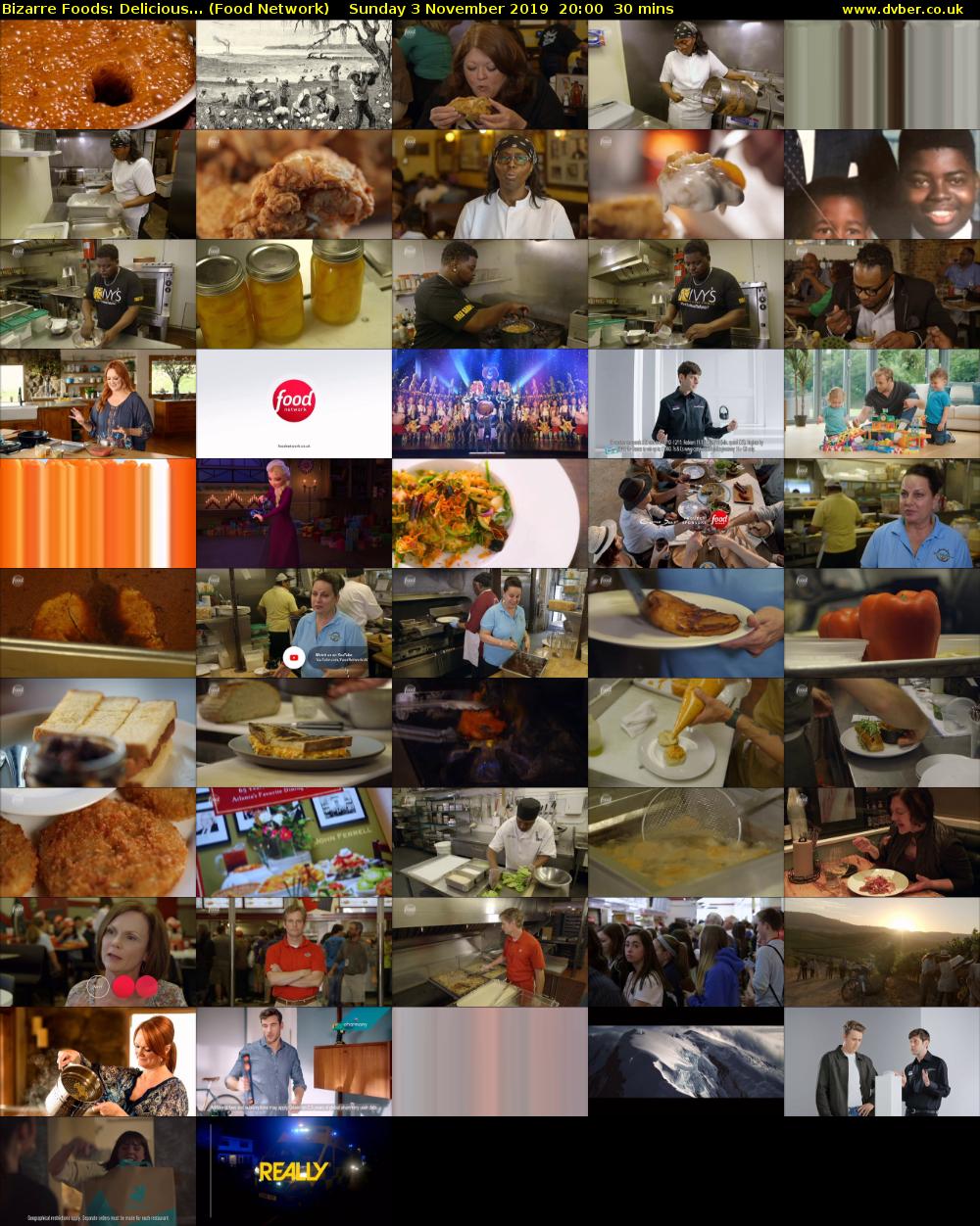 Bizarre Foods: Delicious... (Food Network) Sunday 3 November 2019 20:00 - 20:30