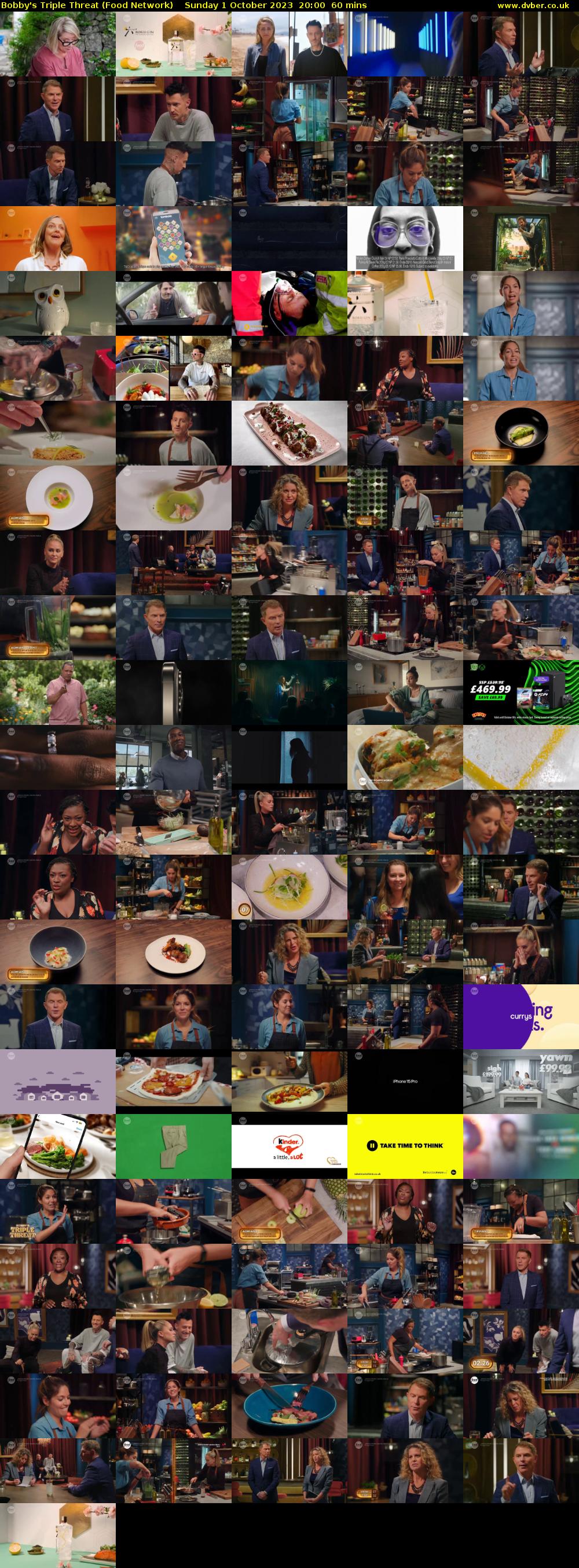 Bobby's Triple Threat (Food Network) Sunday 1 October 2023 20:00 - 21:00