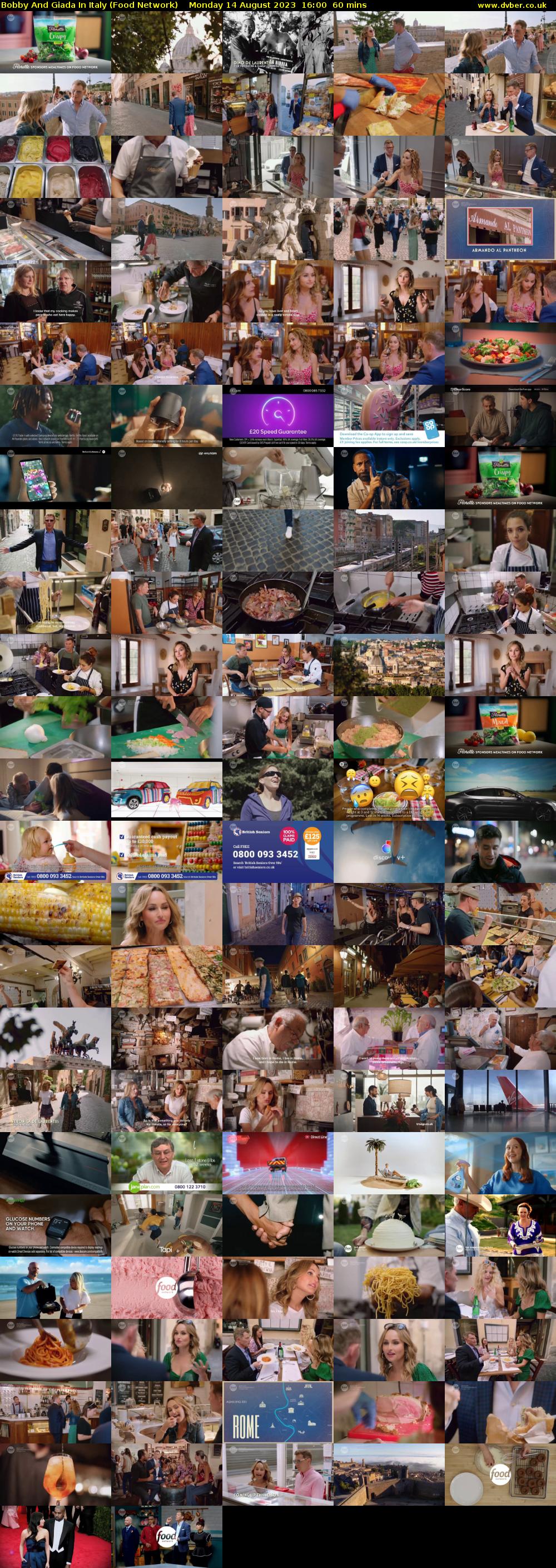 Bobby And Giada In Italy (Food Network) Monday 14 August 2023 16:00 - 17:00