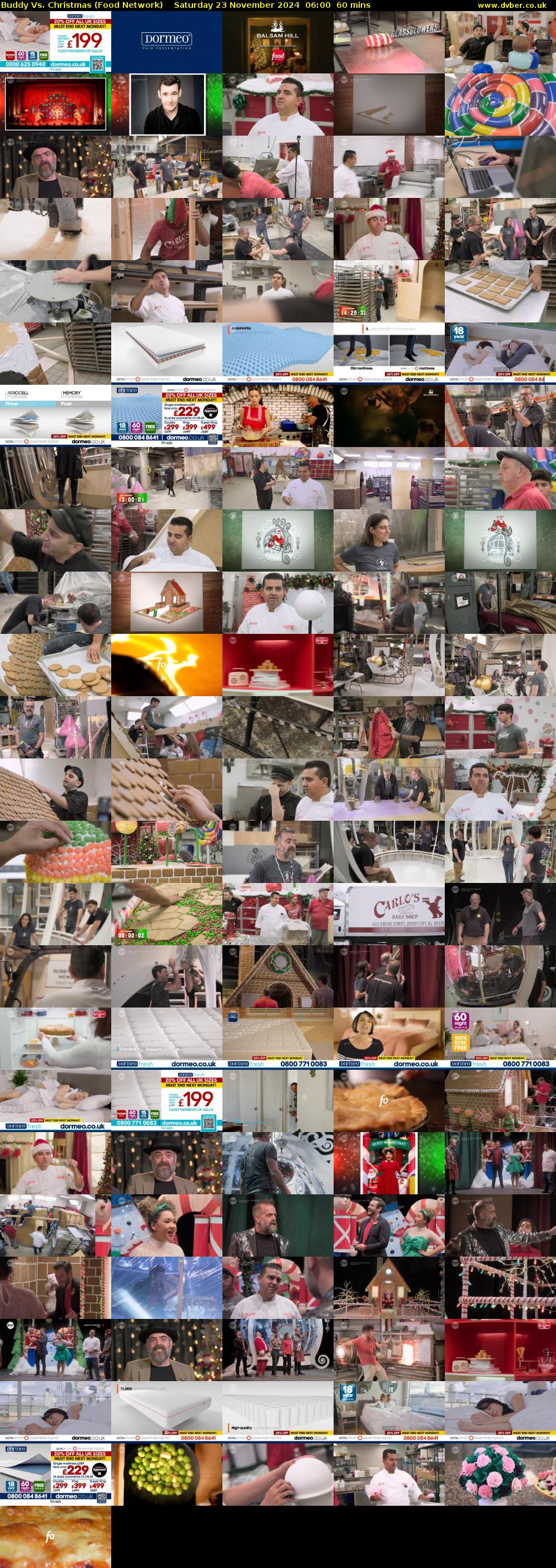 Buddy Vs. Christmas (Food Network) Saturday 23 November 2024 06:00 - 07:00