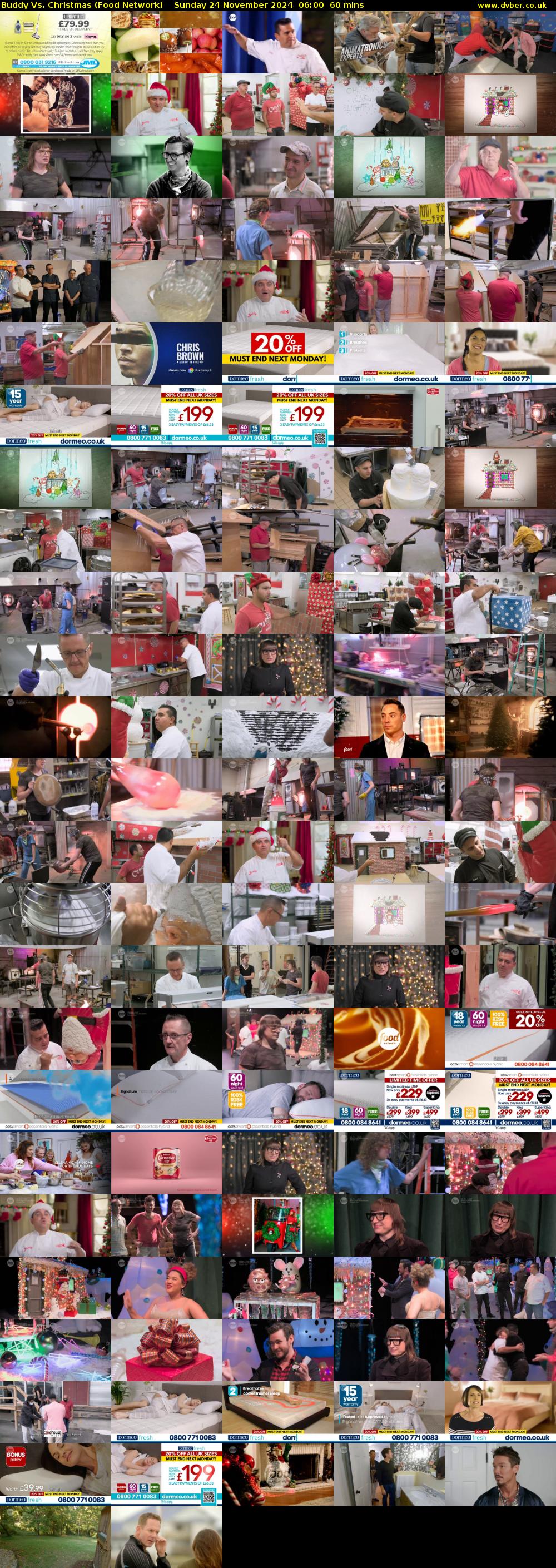Buddy Vs. Christmas (Food Network) Sunday 24 November 2024 06:00 - 07:00