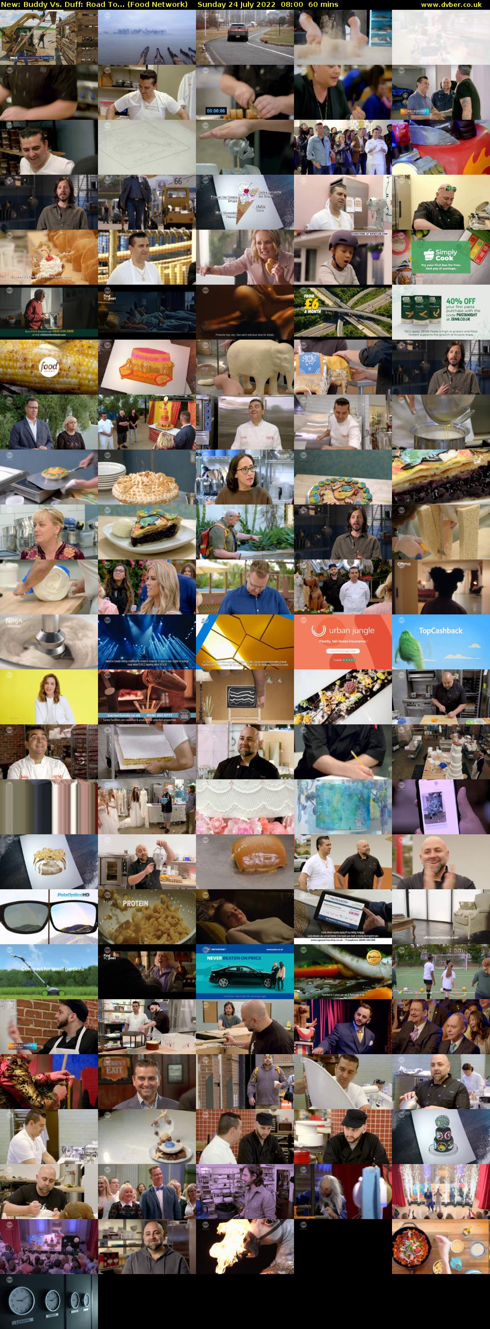 Buddy Vs. Duff: Road To... (Food Network) Sunday 24 July 2022 08:00 - 09:00