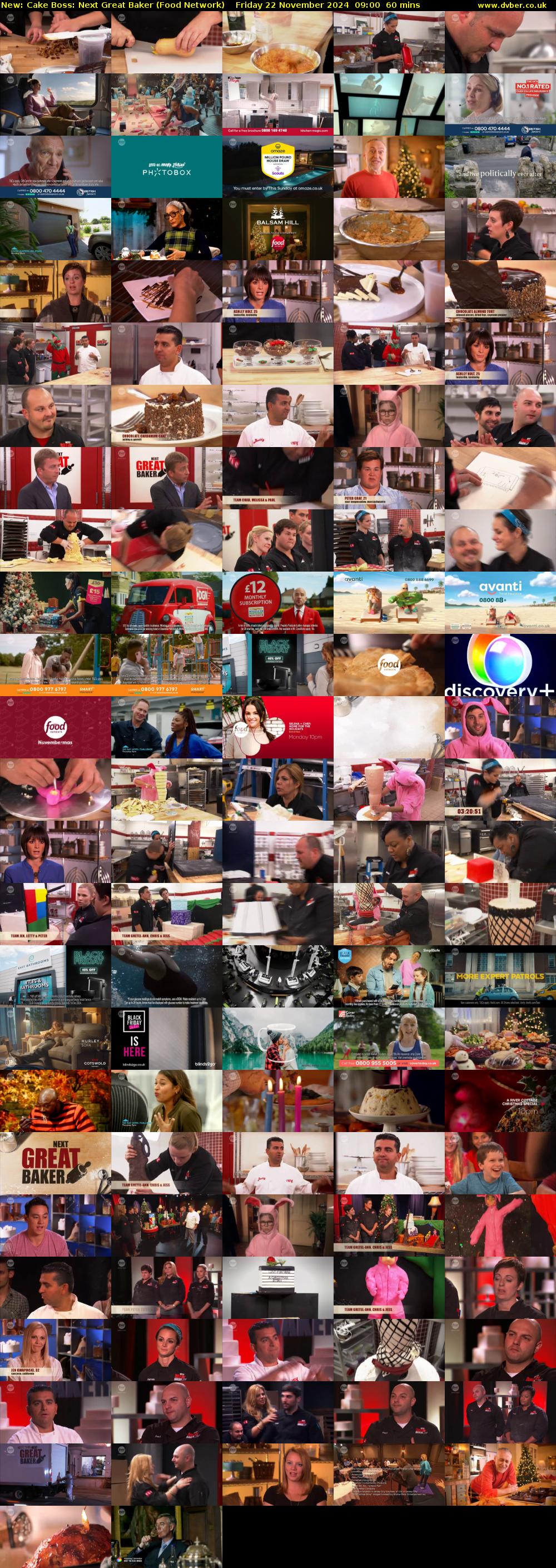 Cake Boss: Next Great Baker (Food Network) Friday 22 November 2024 09:00 - 10:00