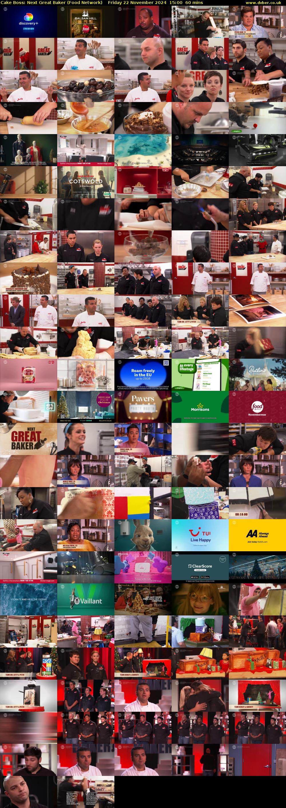 Cake Boss: Next Great Baker (Food Network) Friday 22 November 2024 15:00 - 16:00