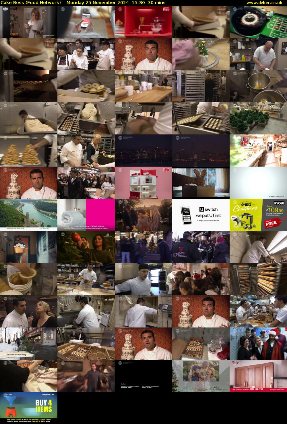 Cake Boss (Food Network) Monday 25 November 2024 15:30 - 16:00