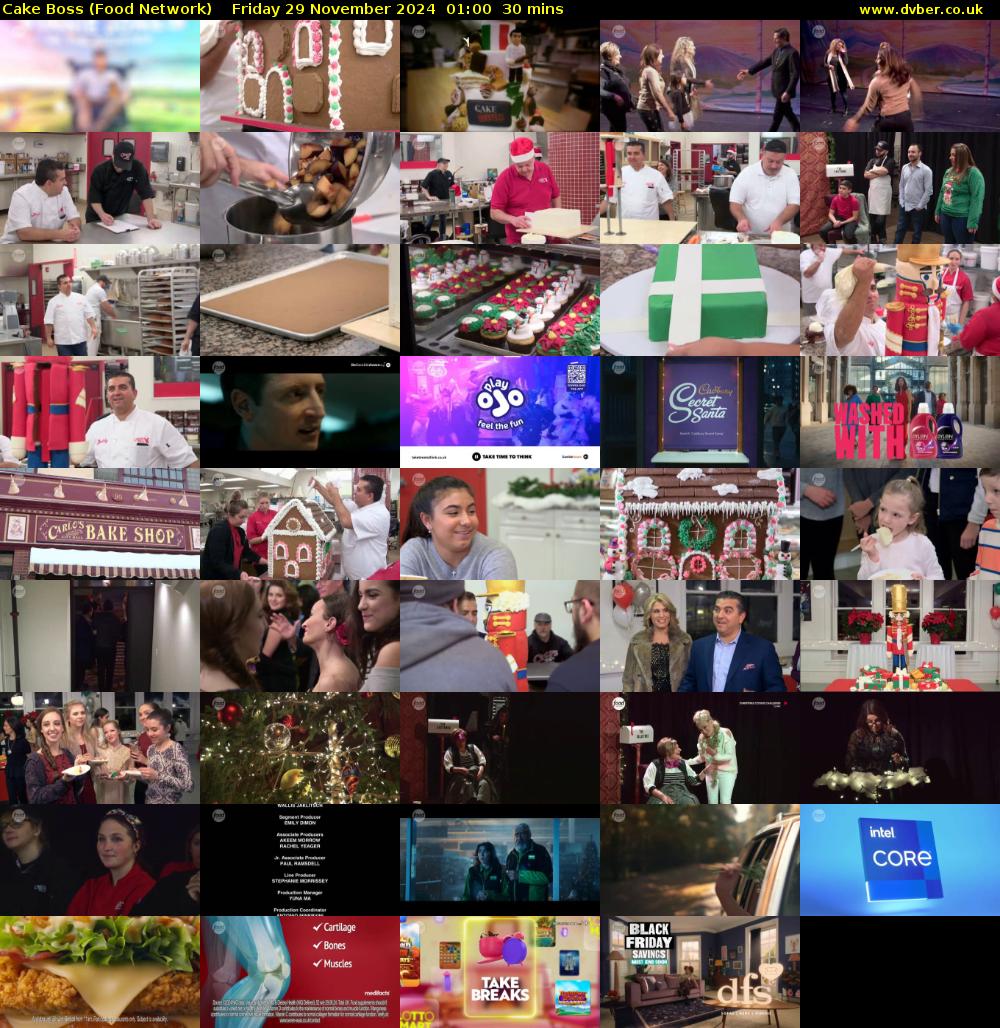 Cake Boss (Food Network) Friday 29 November 2024 01:00 - 01:30