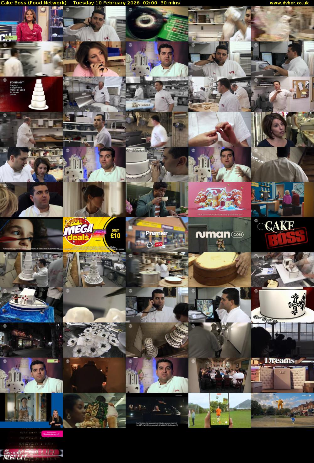 Cake Boss (Food Network) Tuesday 10 February 2026 02:00 - 02:30
