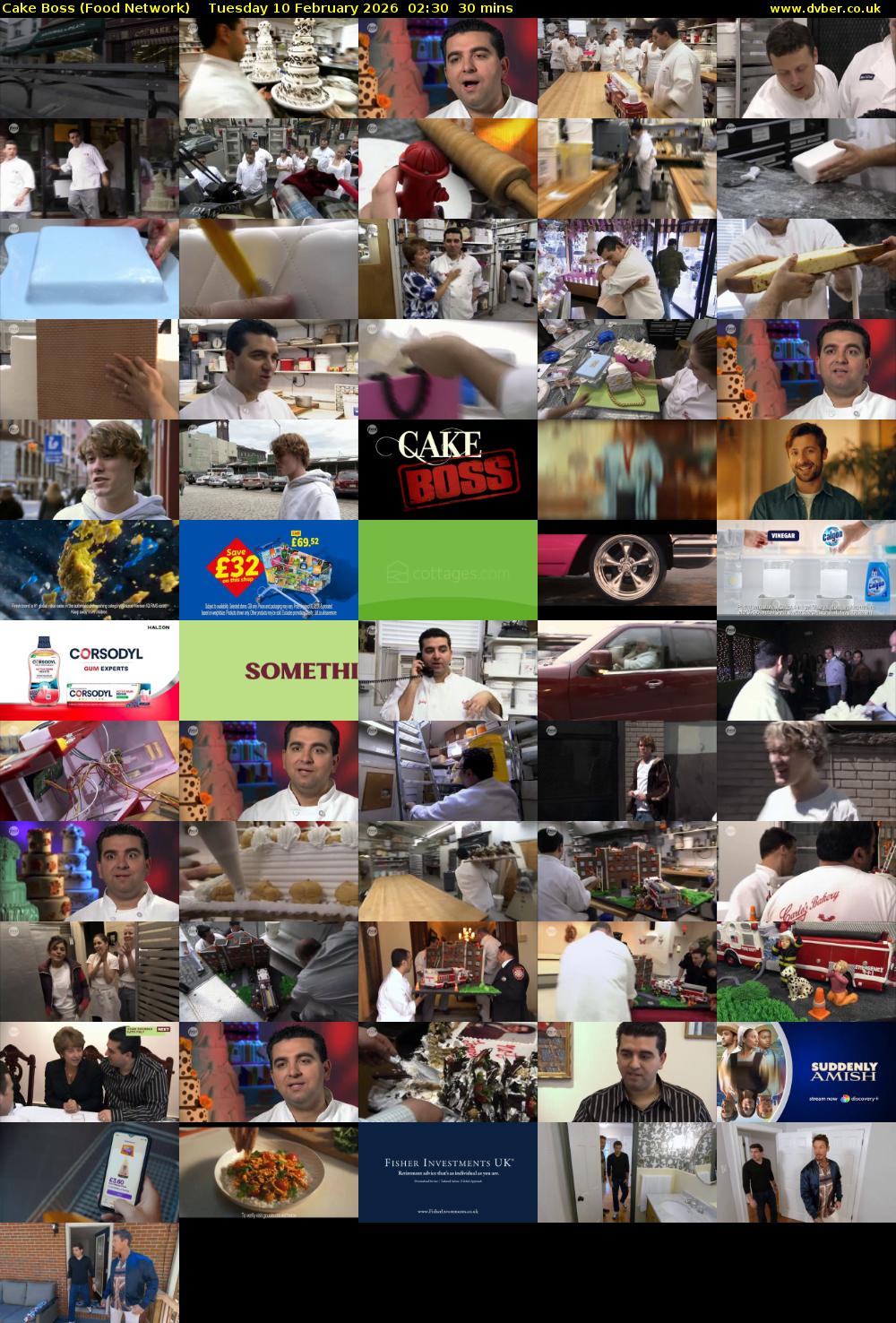 Cake Boss (Food Network) Tuesday 10 February 2026 02:30 - 03:00