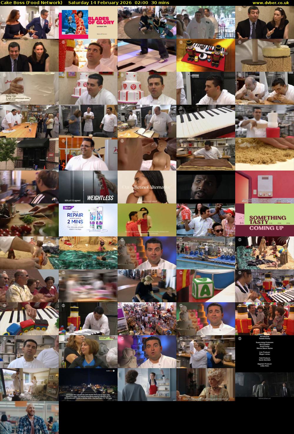 Cake Boss (Food Network) Saturday 14 February 2026 02:00 - 02:30