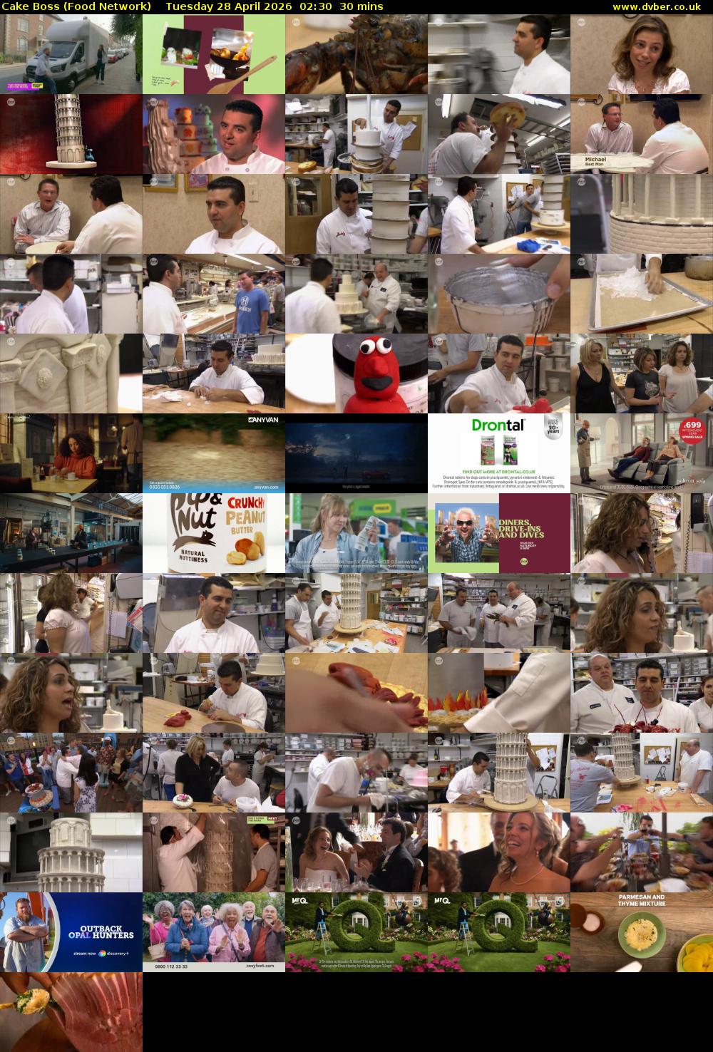 Cake Boss (Food Network) Tuesday 28 April 2026 02:30 - 03:00