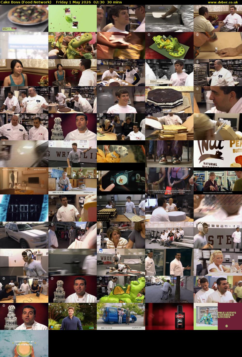 Cake Boss (Food Network) Friday 1 May 2026 02:30 - 03:00