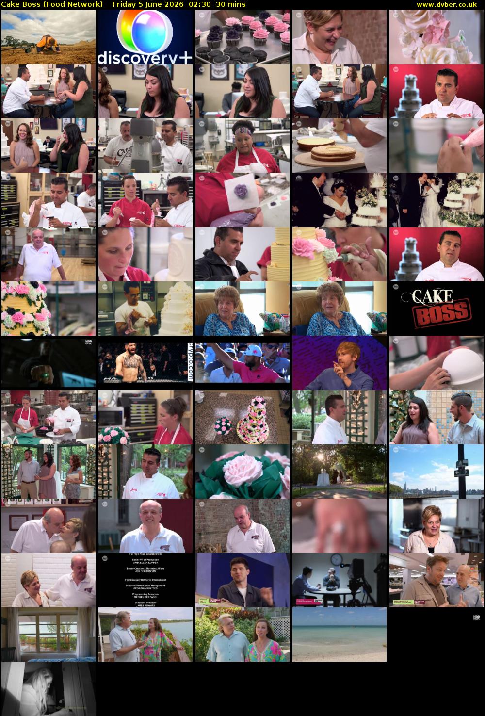 Cake Boss (Food Network) Friday 5 June 2026 02:30 - 03:00