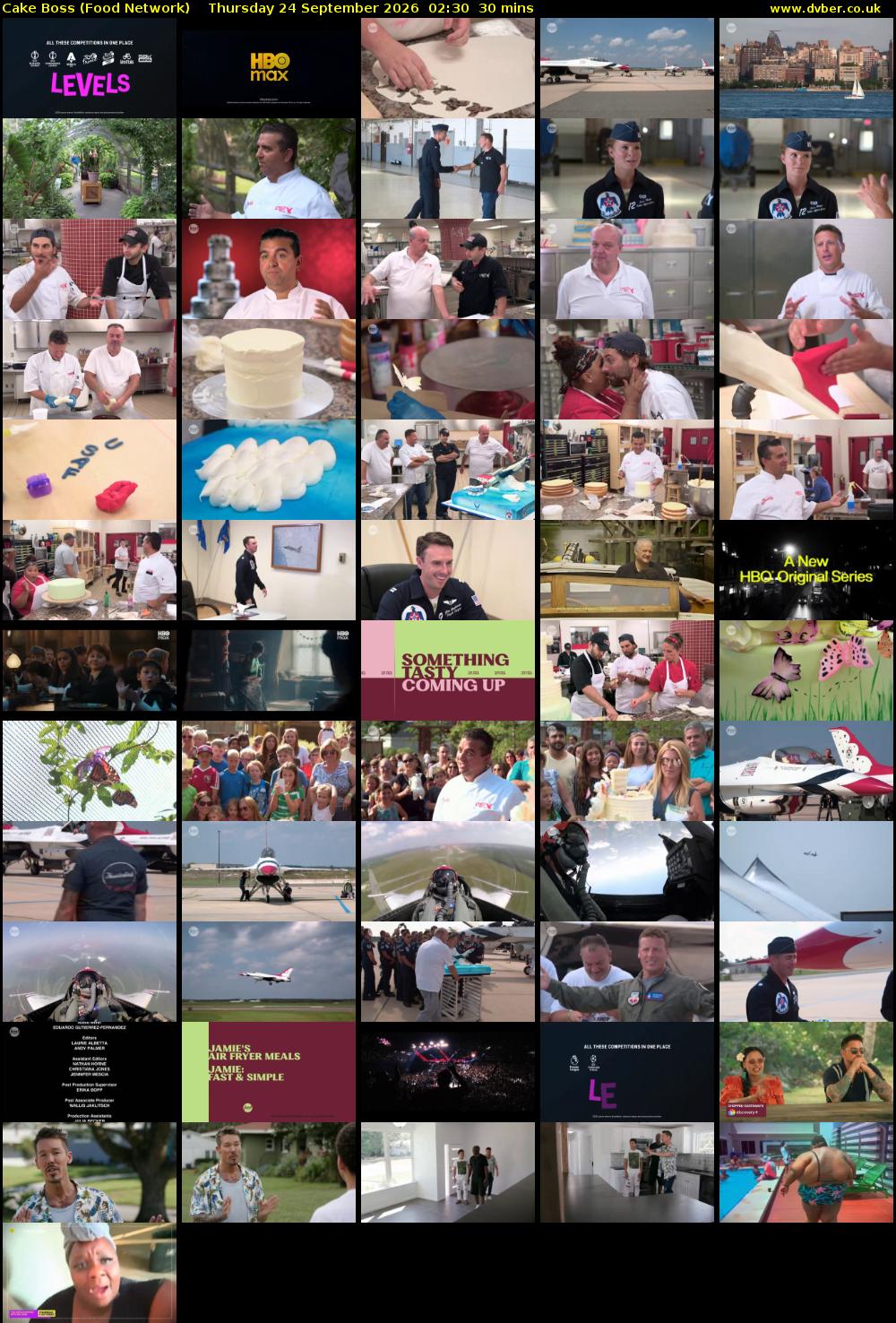 Cake Boss (Food Network) Thursday 24 September 2026 02:30 - 03:00