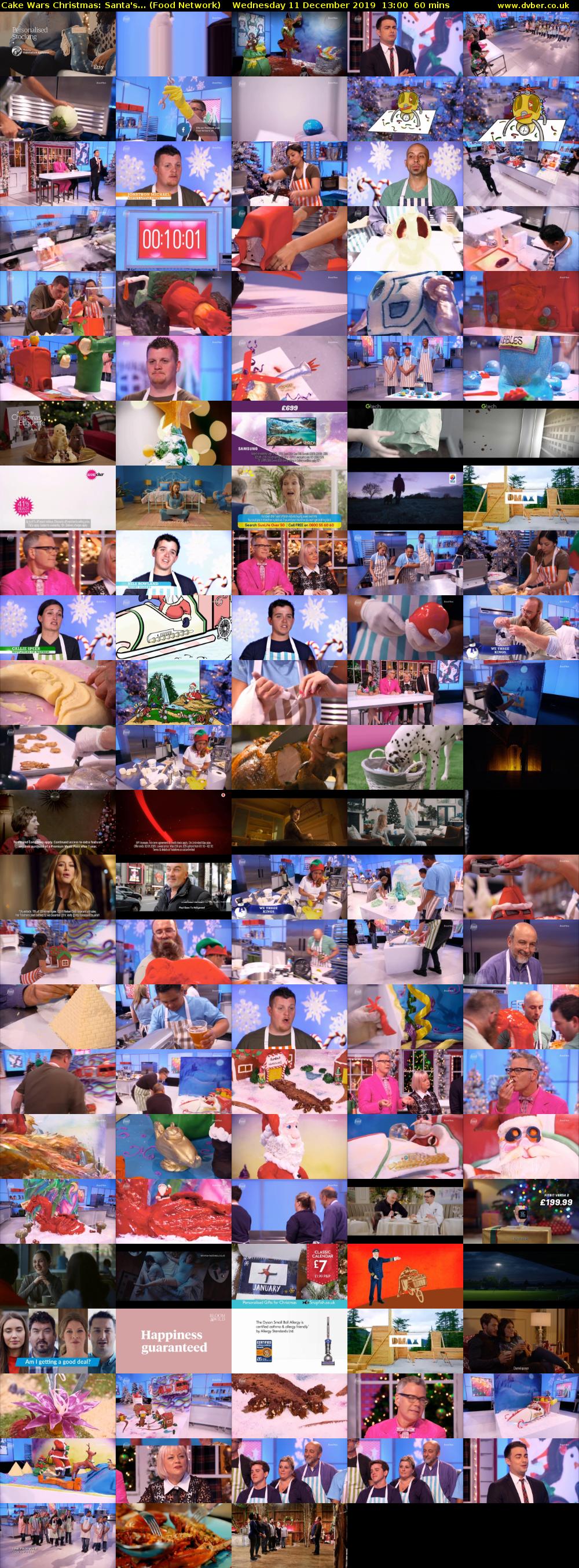 Cake Wars Christmas: Santa's... (Food Network) Wednesday 11 December 2019 13:00 - 14:00