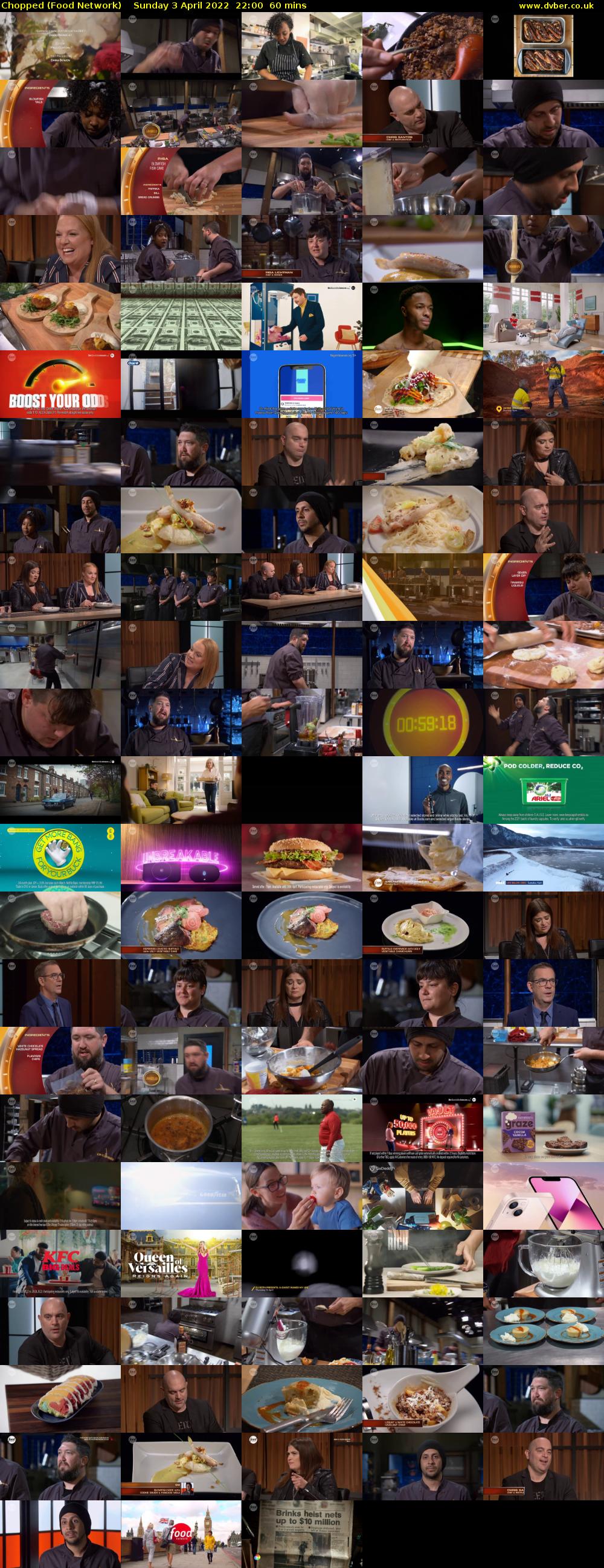 Chopped (Food Network) Sunday 3 April 2022 22:00 - 23:00
