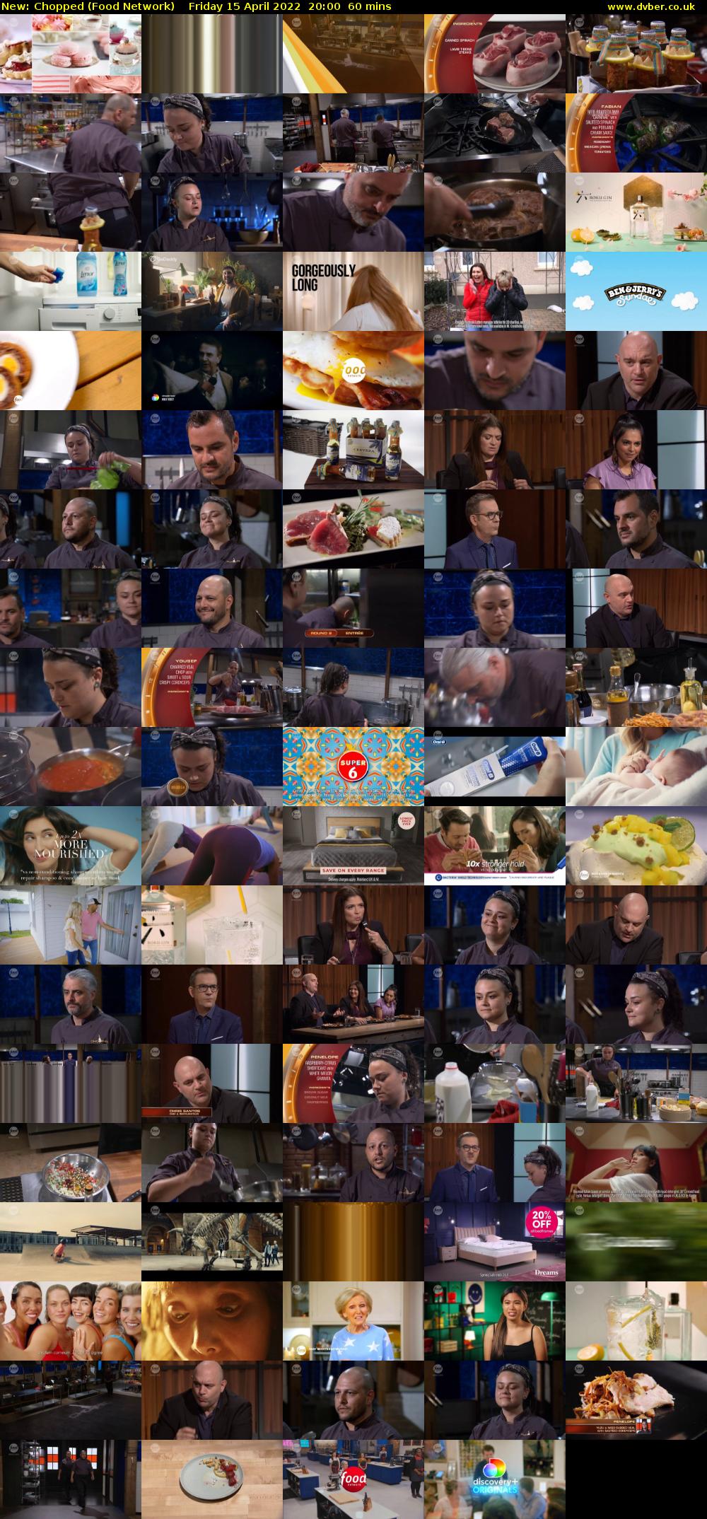 Chopped (Food Network) Friday 15 April 2022 20:00 - 21:00
