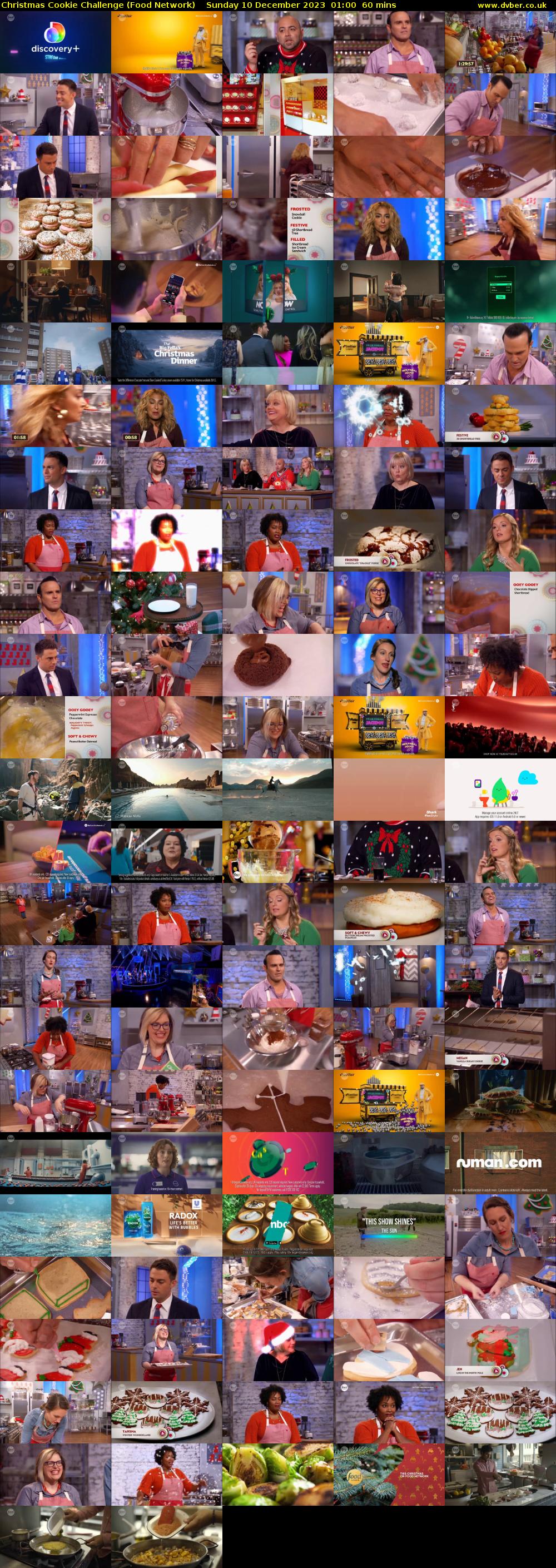 Christmas Cookie Challenge (Food Network) Sunday 10 December 2023 01:00 - 02:00