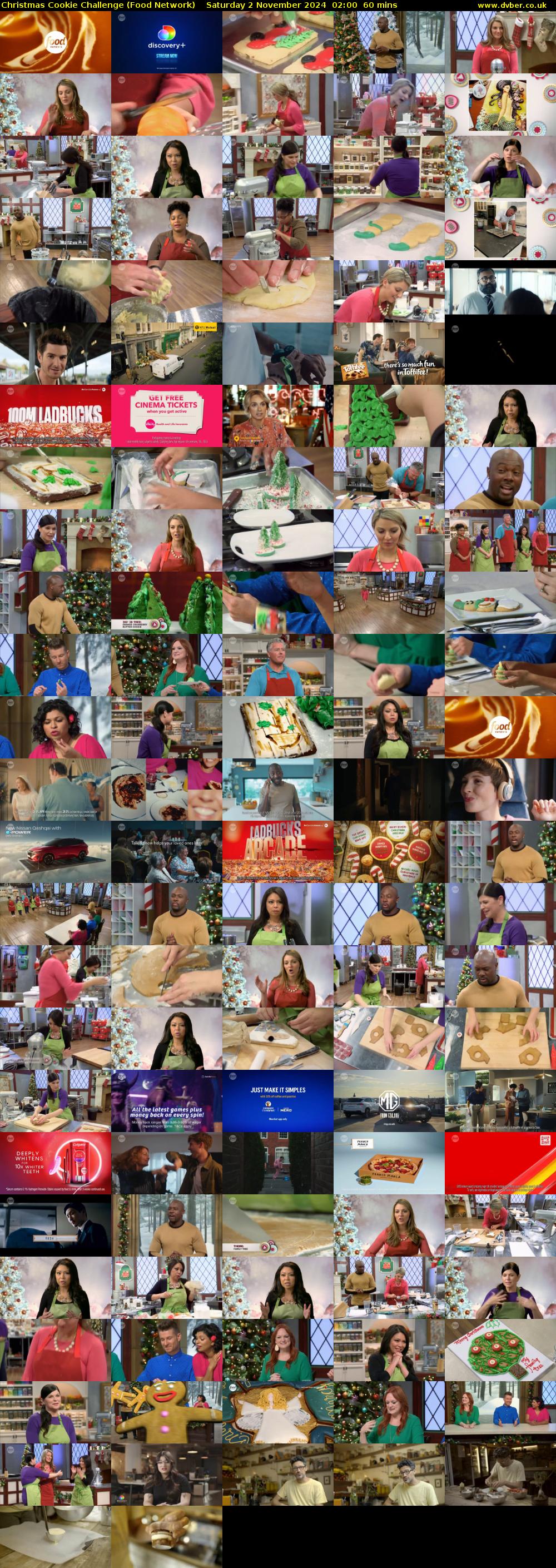 Christmas Cookie Challenge (Food Network) Saturday 2 November 2024 02:00 - 03:00