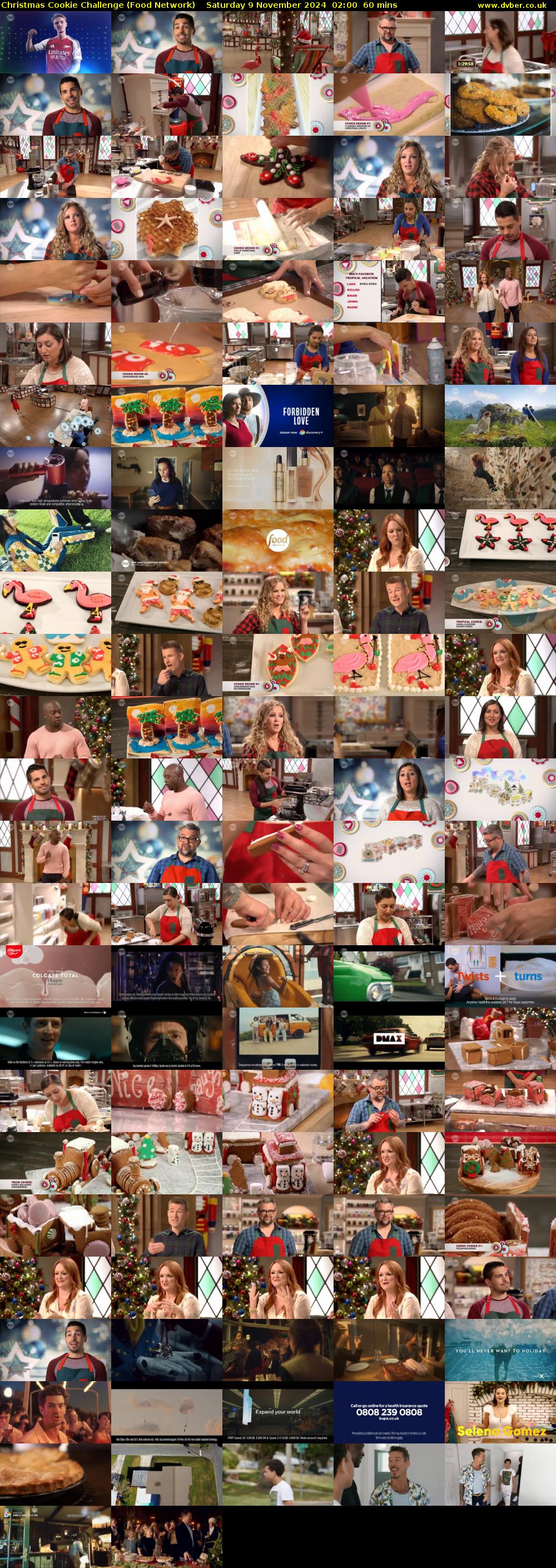 Christmas Cookie Challenge (Food Network) Saturday 9 November 2024 02:00 - 03:00