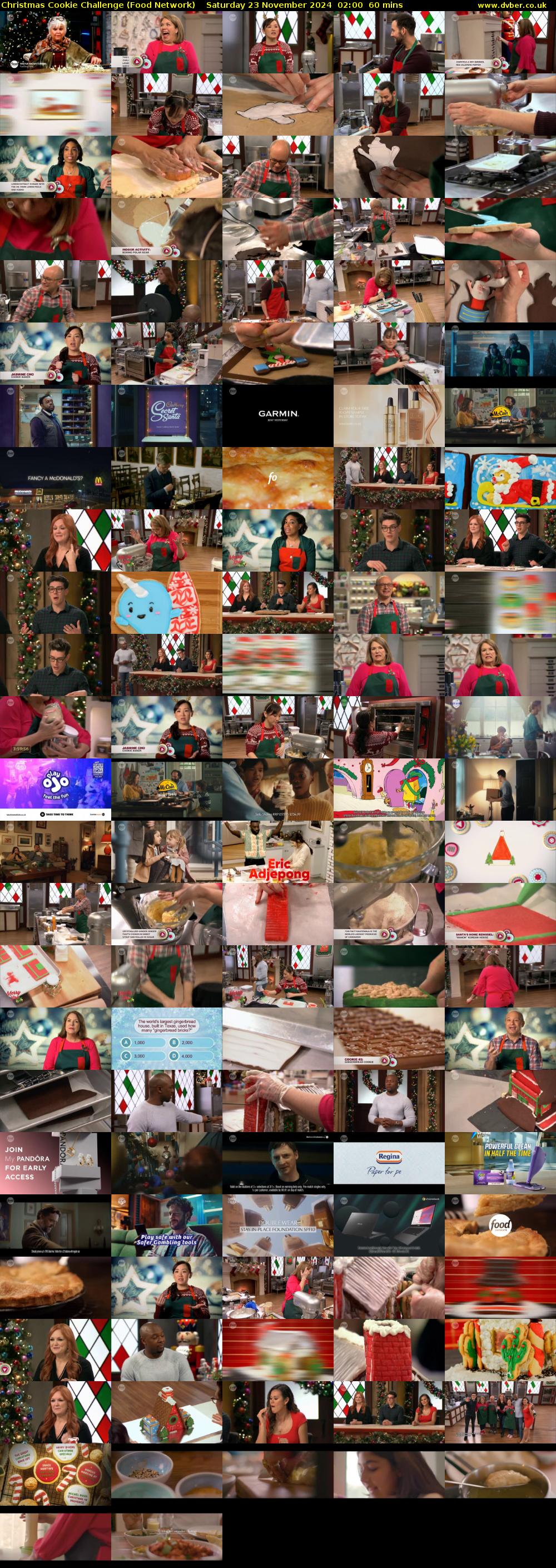 Christmas Cookie Challenge (Food Network) Saturday 23 November 2024 02:00 - 03:00