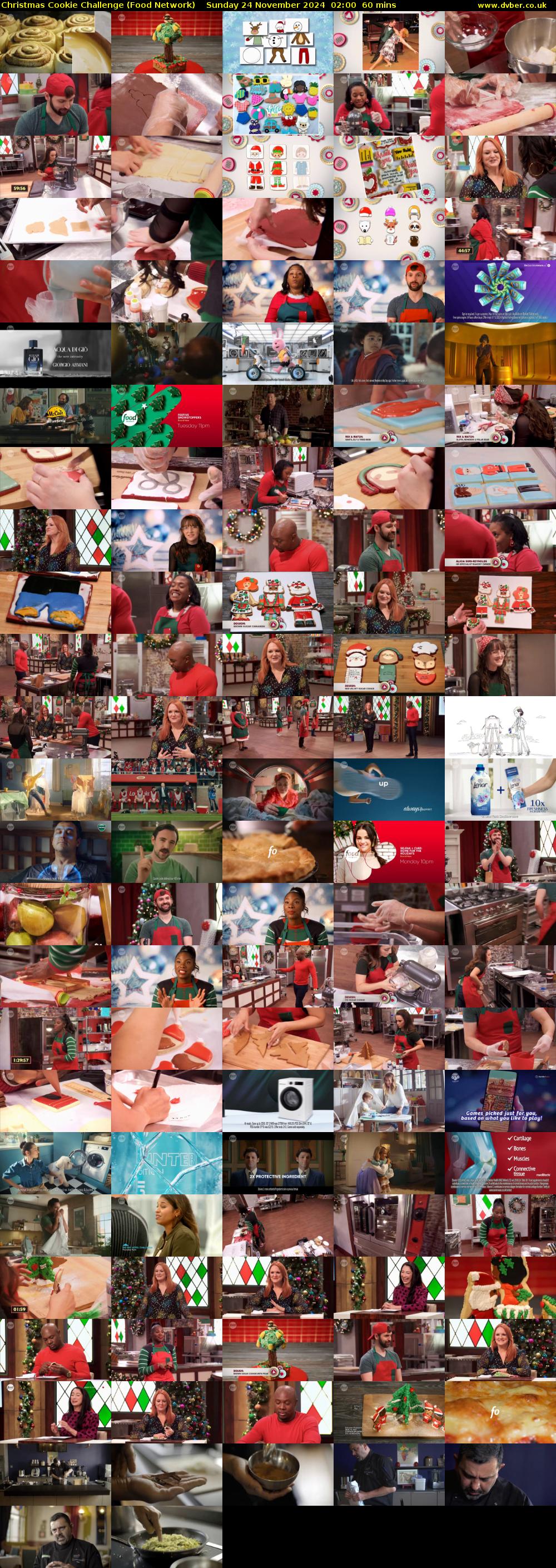Christmas Cookie Challenge (Food Network) Sunday 24 November 2024 02:00 - 03:00